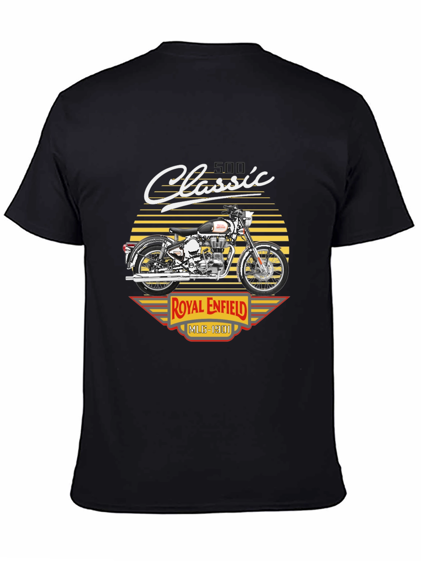 Royal Enfield Classic Motorcycle Graphic T-Shirt