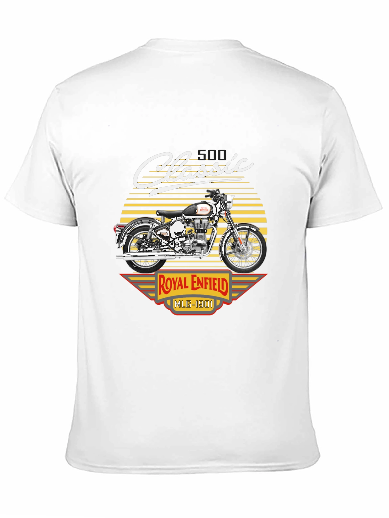 Royal Enfield Classic Motorcycle Graphic T-Shirt