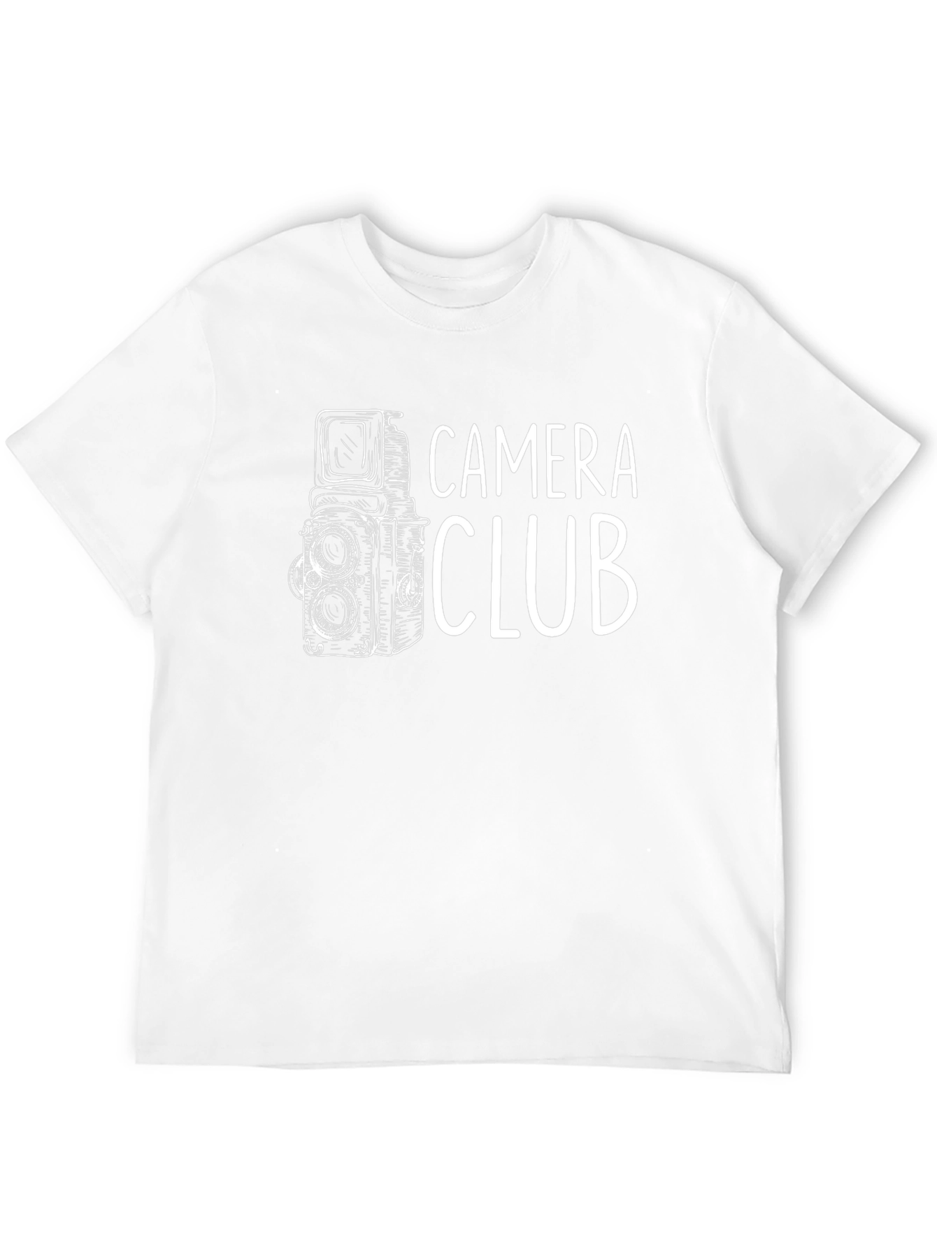 Camera Club Graphic Tee - Black