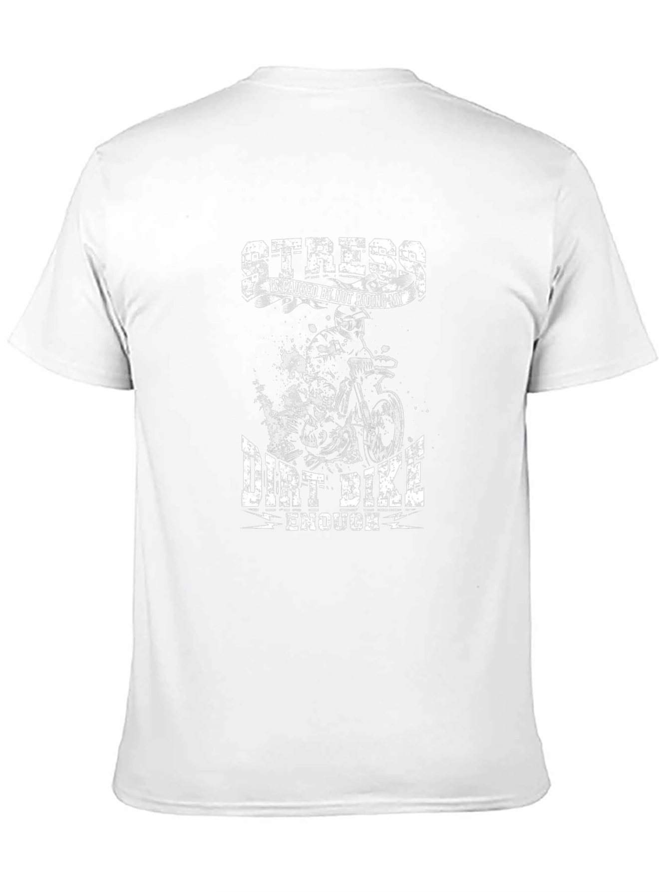 Dirt Bike Stress Relief Graphic Tee