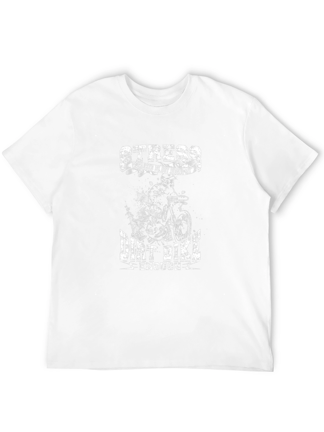 Dirt Bike Stress Relief Graphic Tee