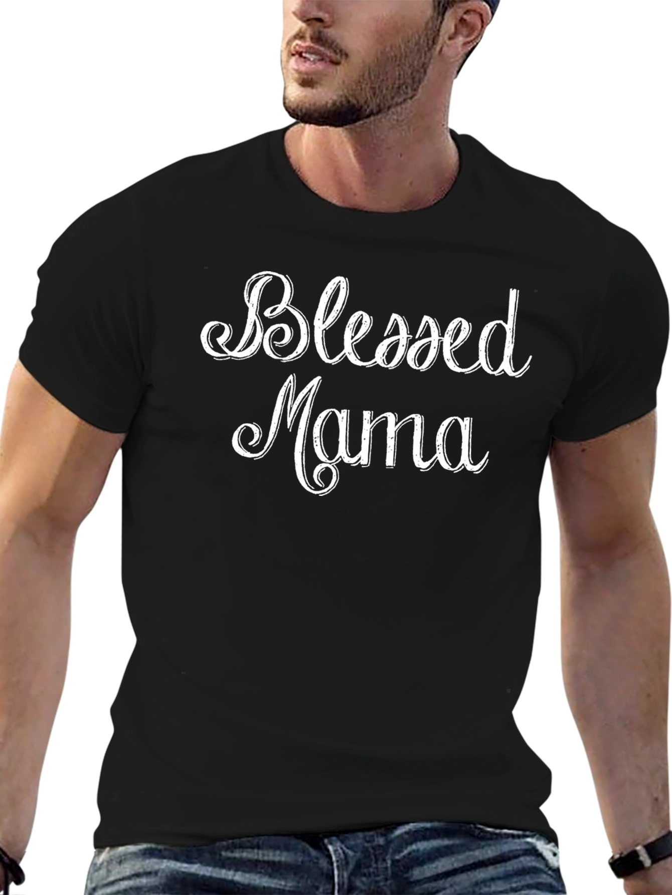 Blessed Mama T-Shirt - Stylish Mom Apparel