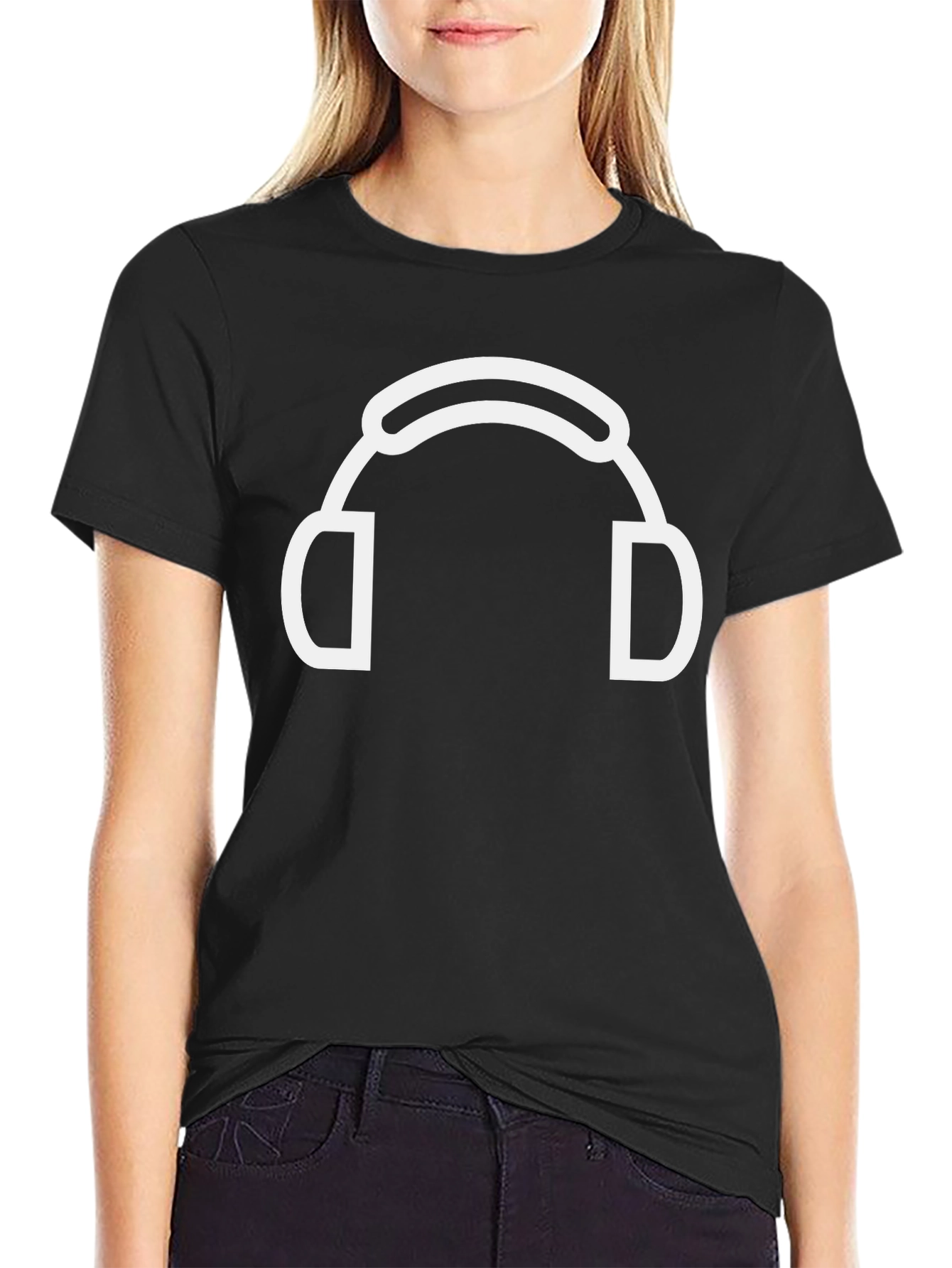 Headphones Graphic Tee - Cool Casual Style
