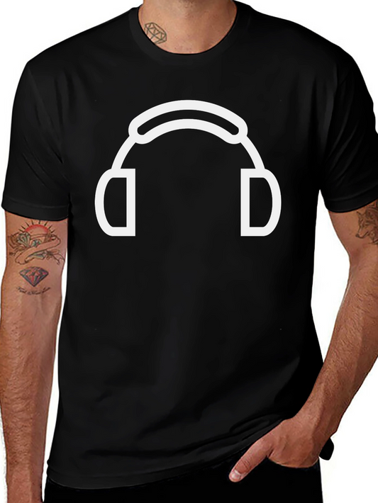 Headphones Graphic Tee - Cool Casual Style