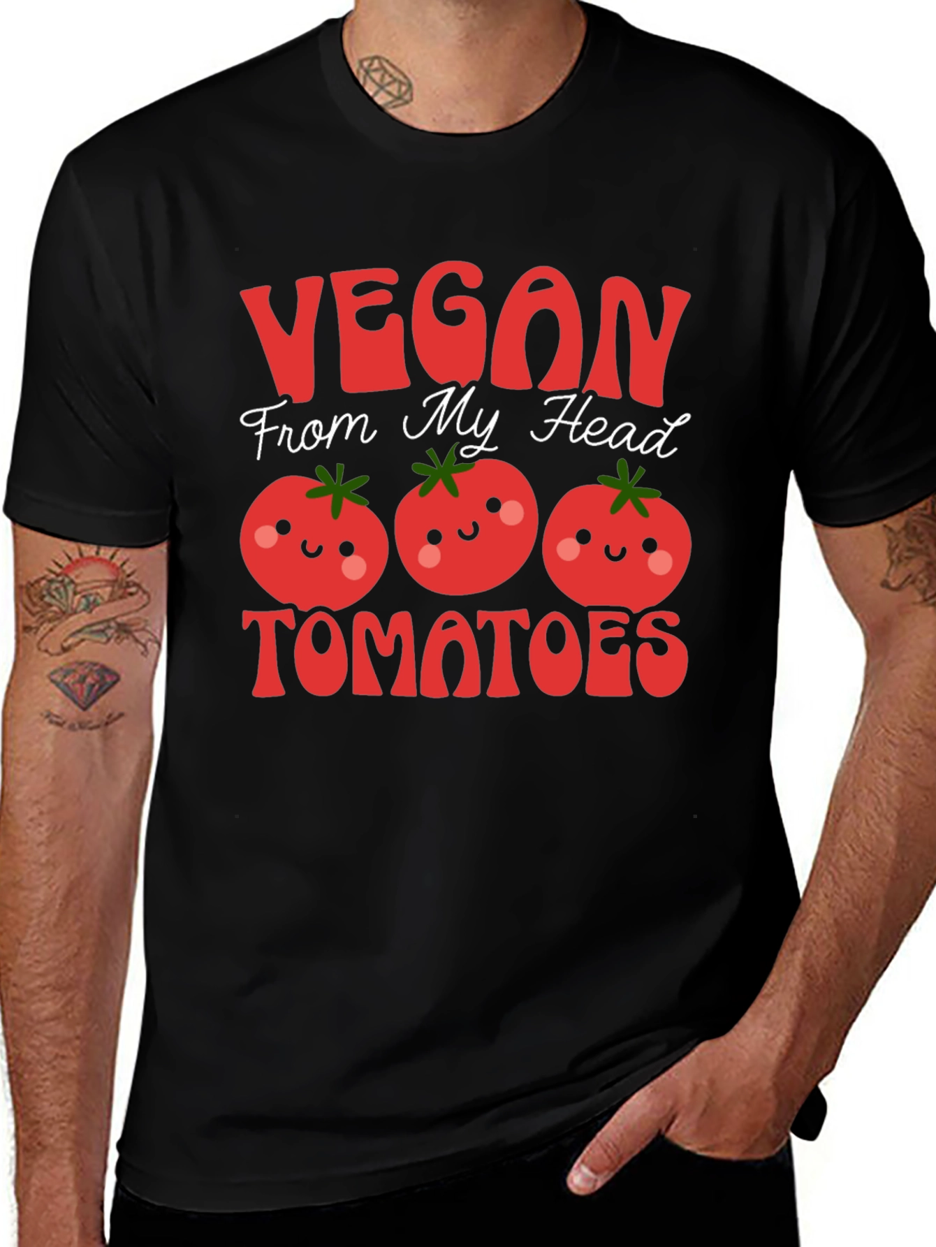 Vegan Tomatoes Graphic Tee - Unisex