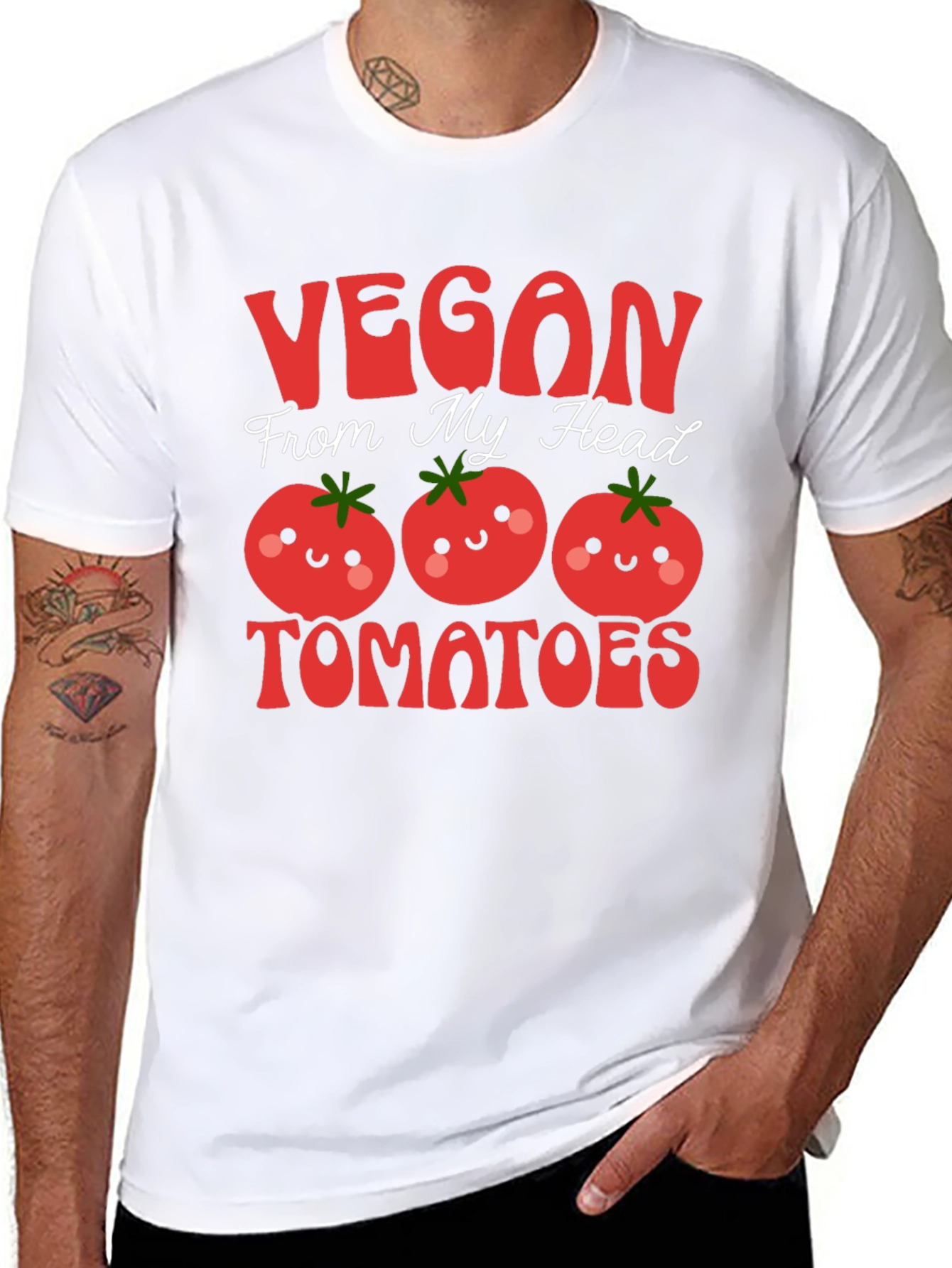 Vegan Tomatoes Graphic Tee - Unisex