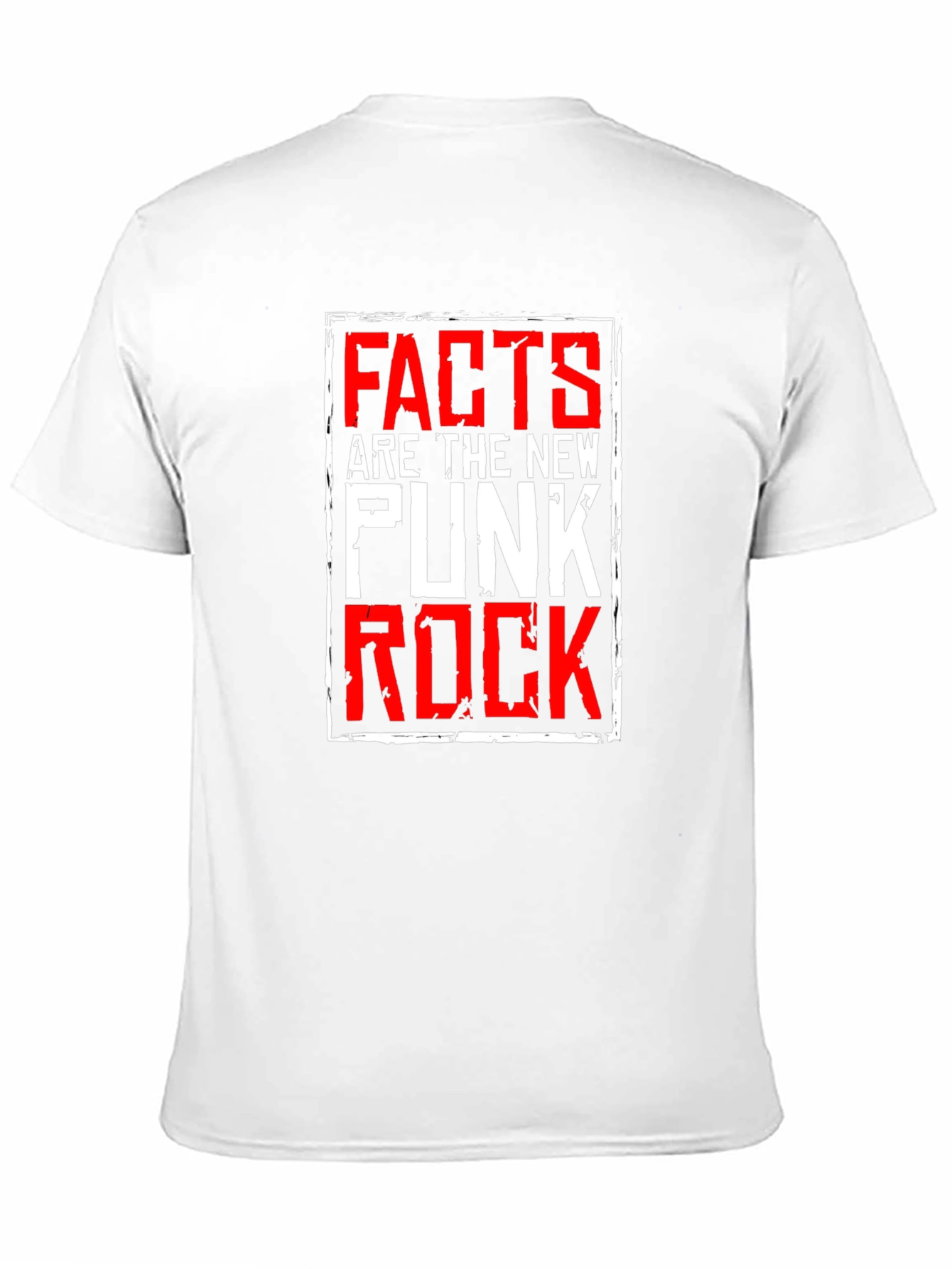 Facts are the New Punk Rock Black T-Shirt
