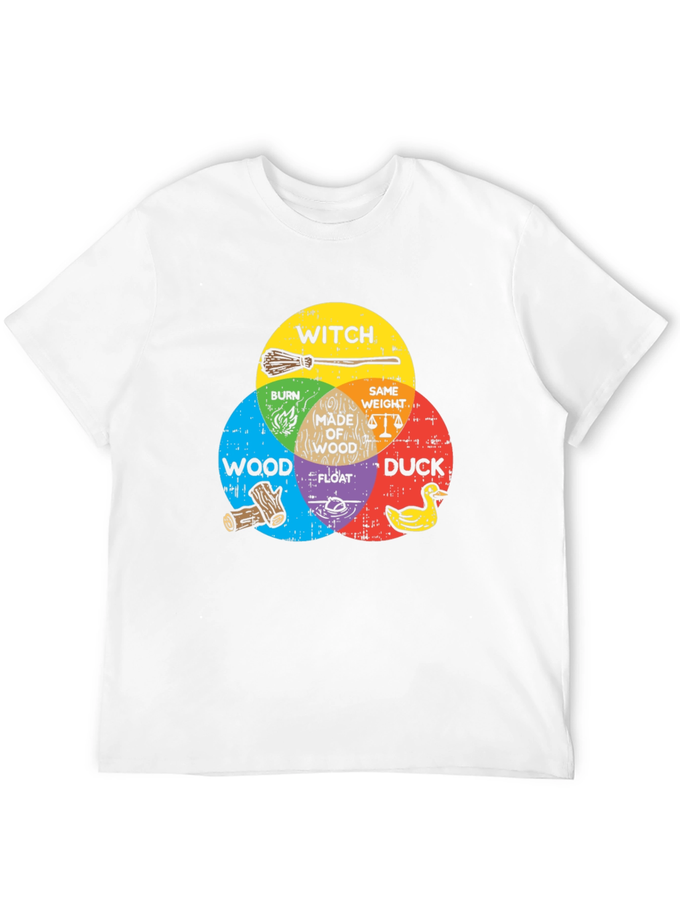 Witch Venn Diagram Graphic Tee