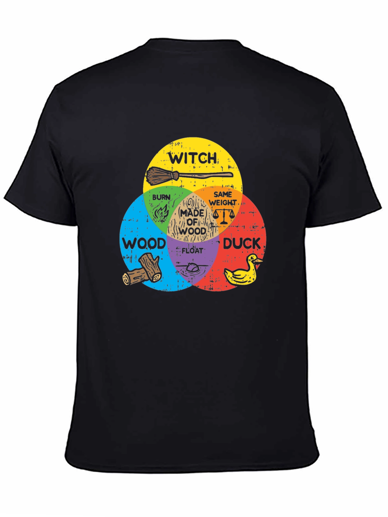 Witch Venn Diagram Graphic Tee
