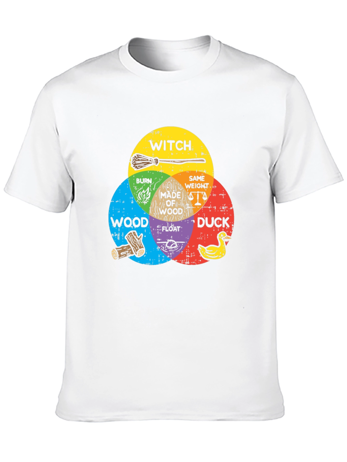 Witch Venn Diagram Graphic Tee