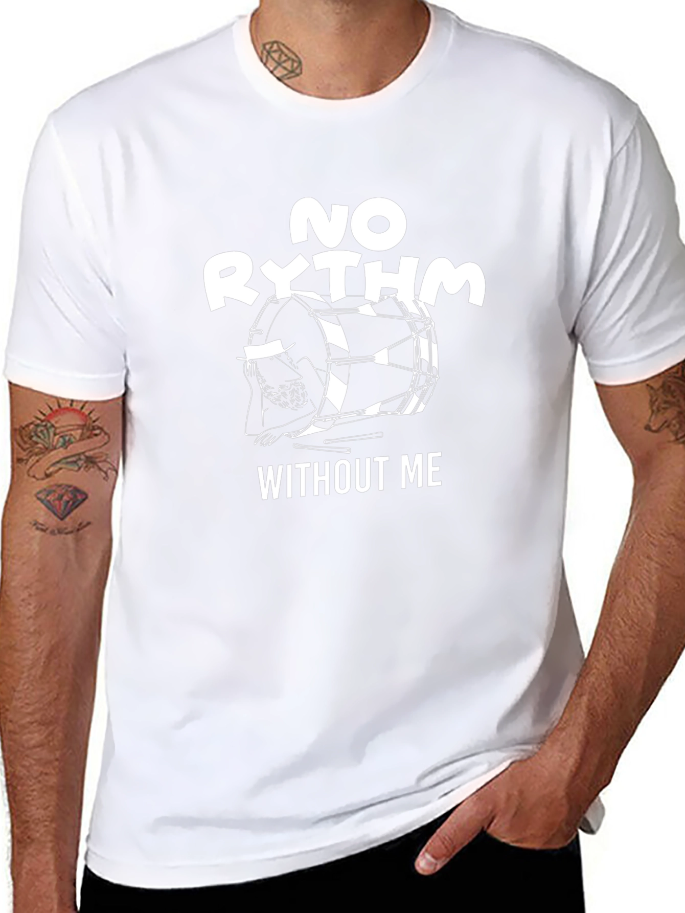 No Rhythm Without Me Graphic T-Shirt