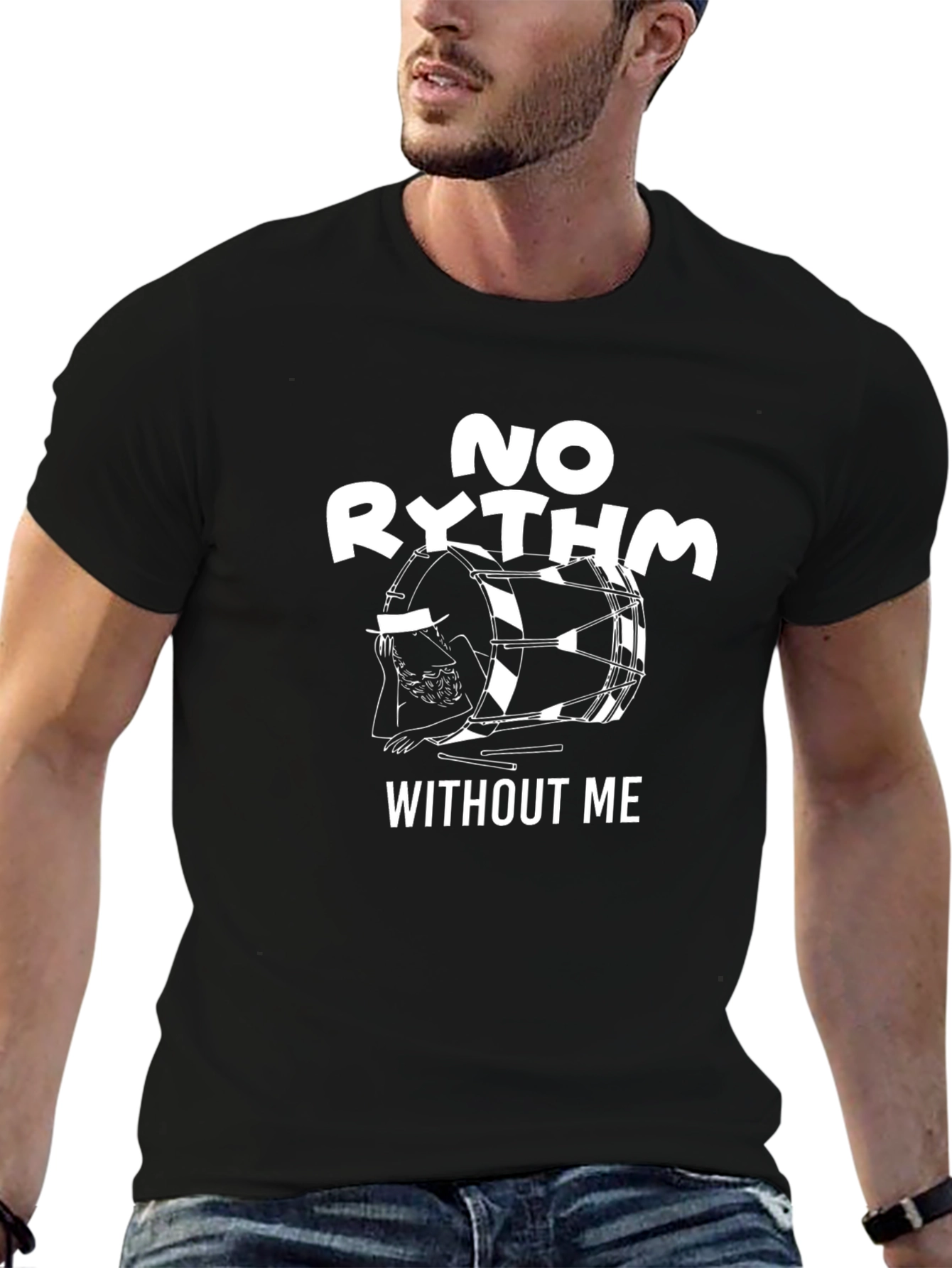 No Rhythm Without Me Graphic T-Shirt