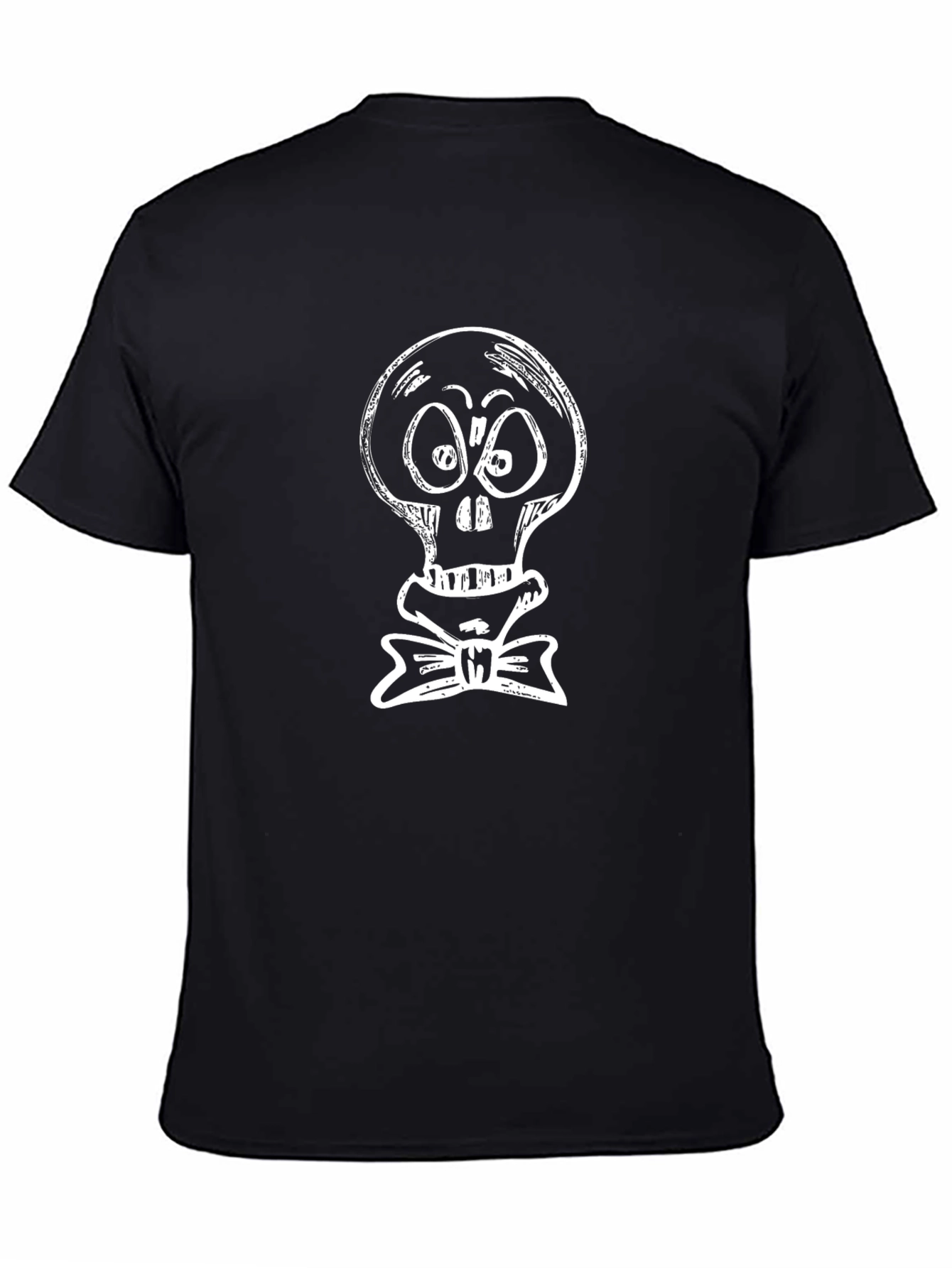 Skull Bow Tie T-Shirt - Mens Graphic Tee