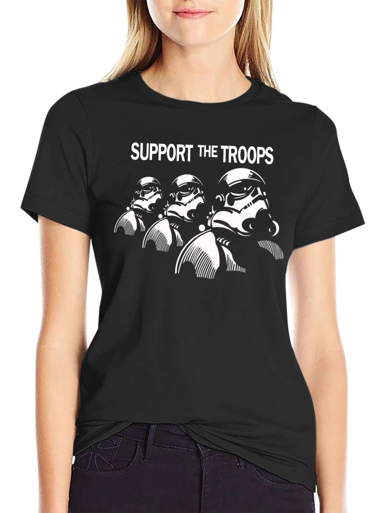 Support the Troops Stormtrooper T-Shirt
