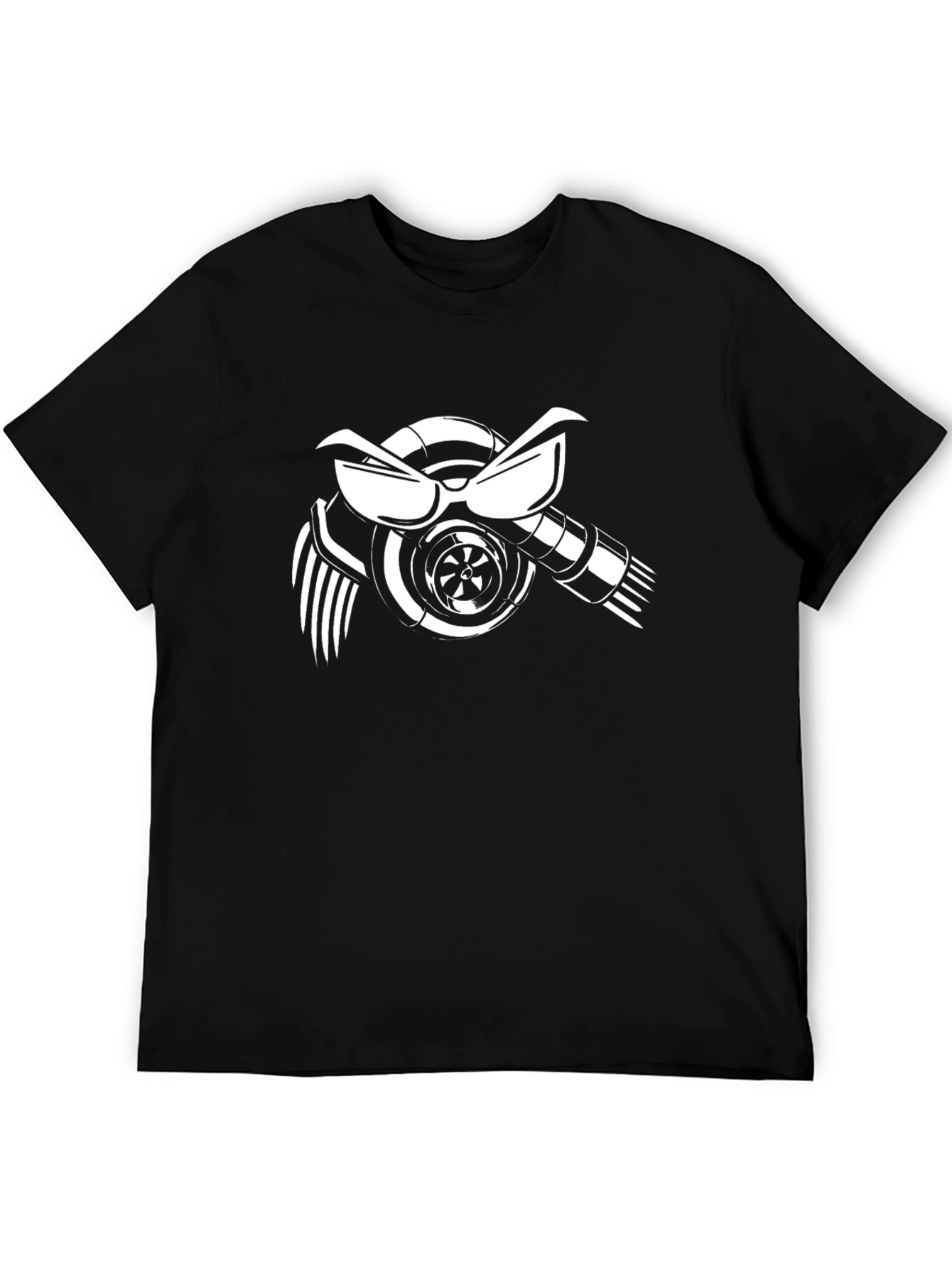 Turbocharged Tee: Cool Automotive Graphic Shirt