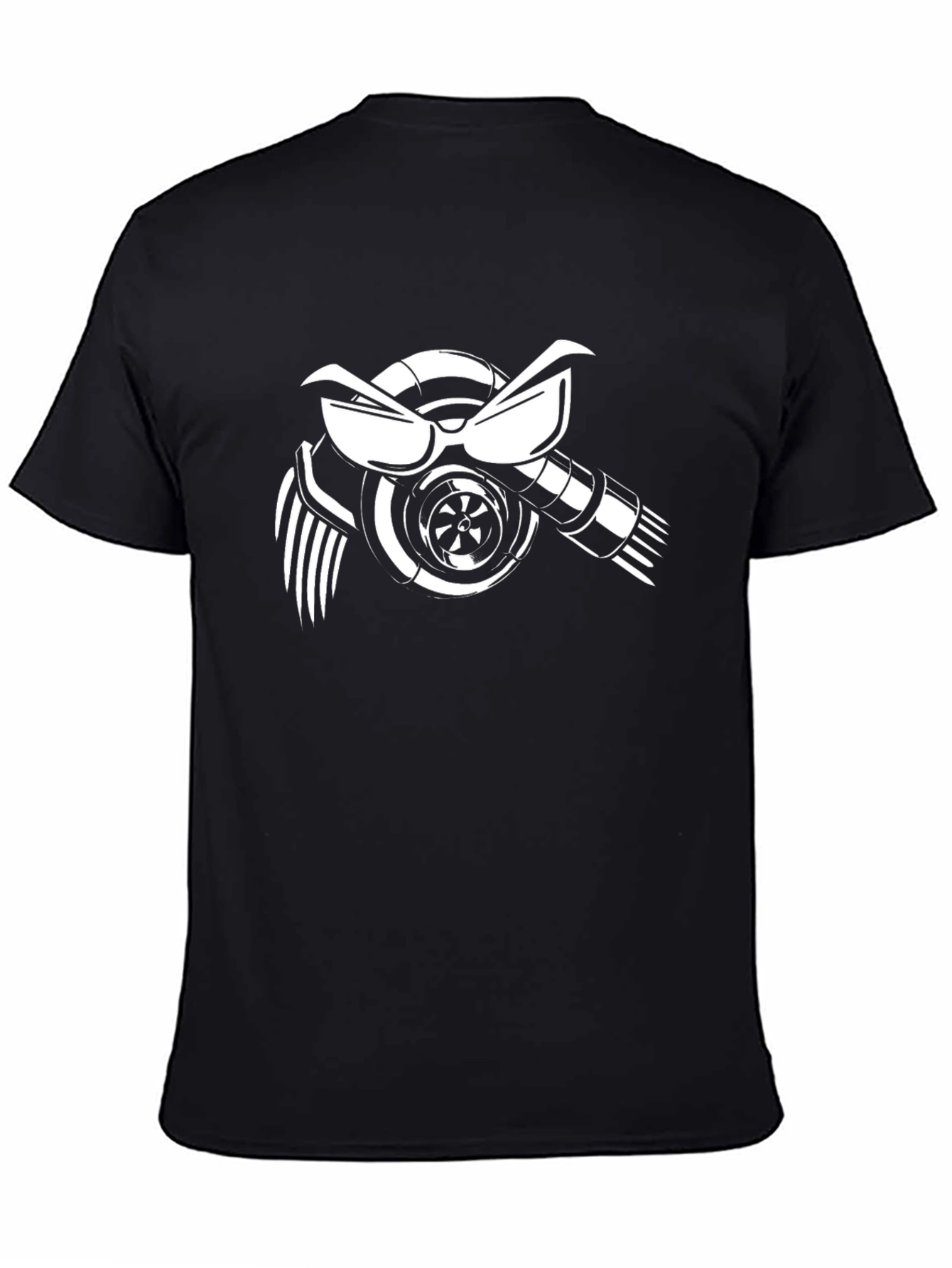 Turbocharged Tee: Cool Automotive Graphic Shirt