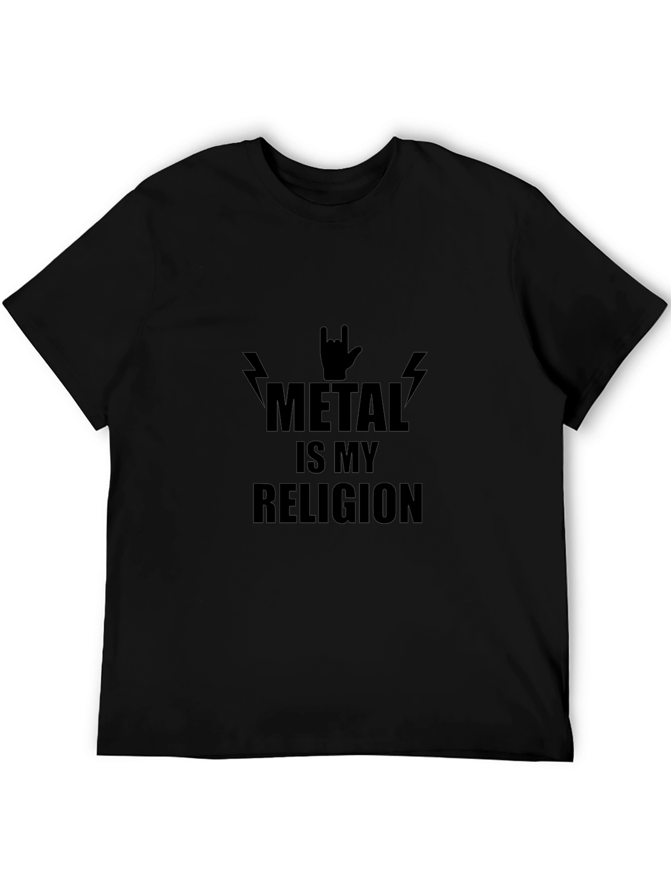 Metal is My Religion Black T-Shirt