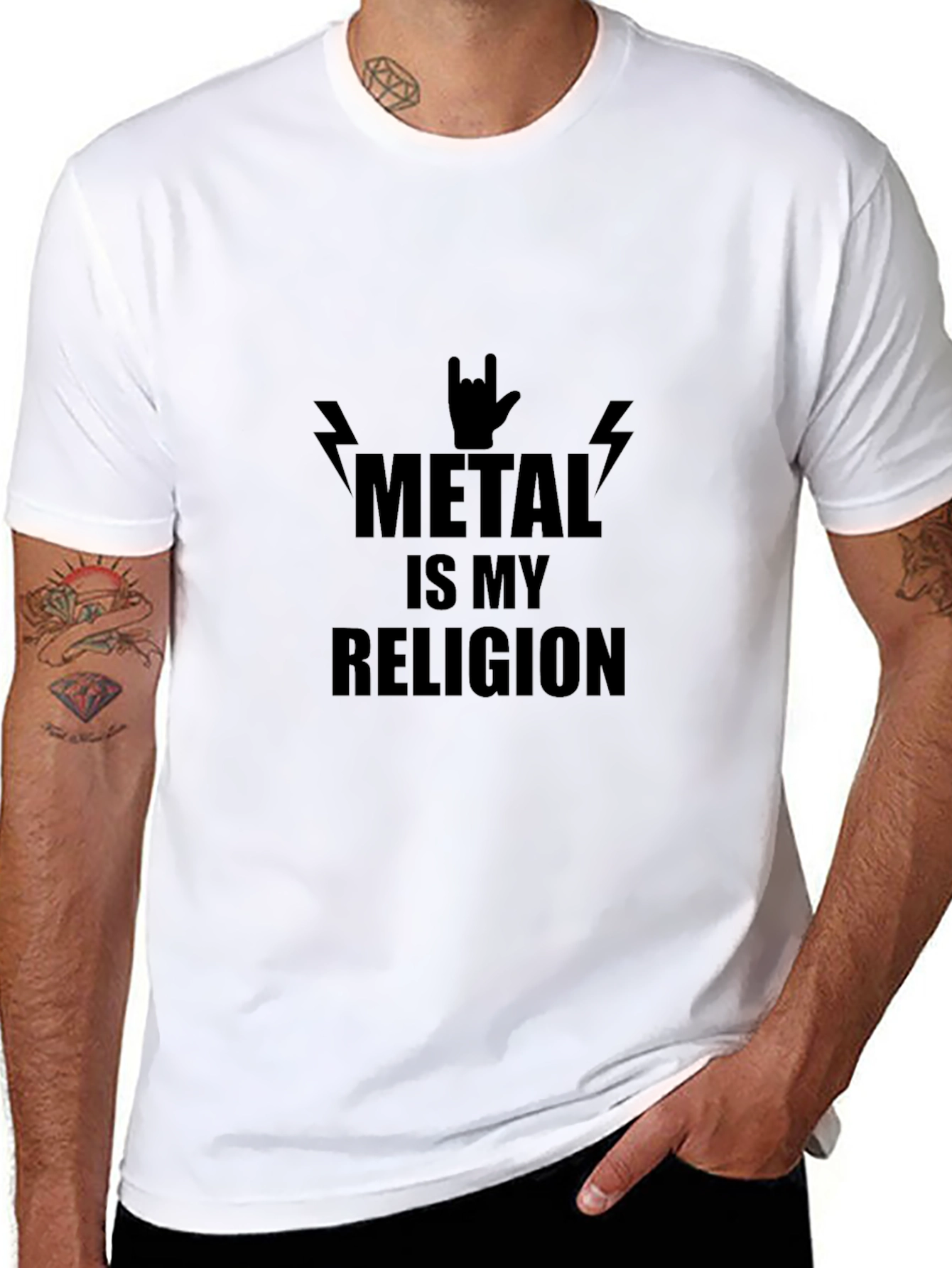 Metal is My Religion Black T-Shirt