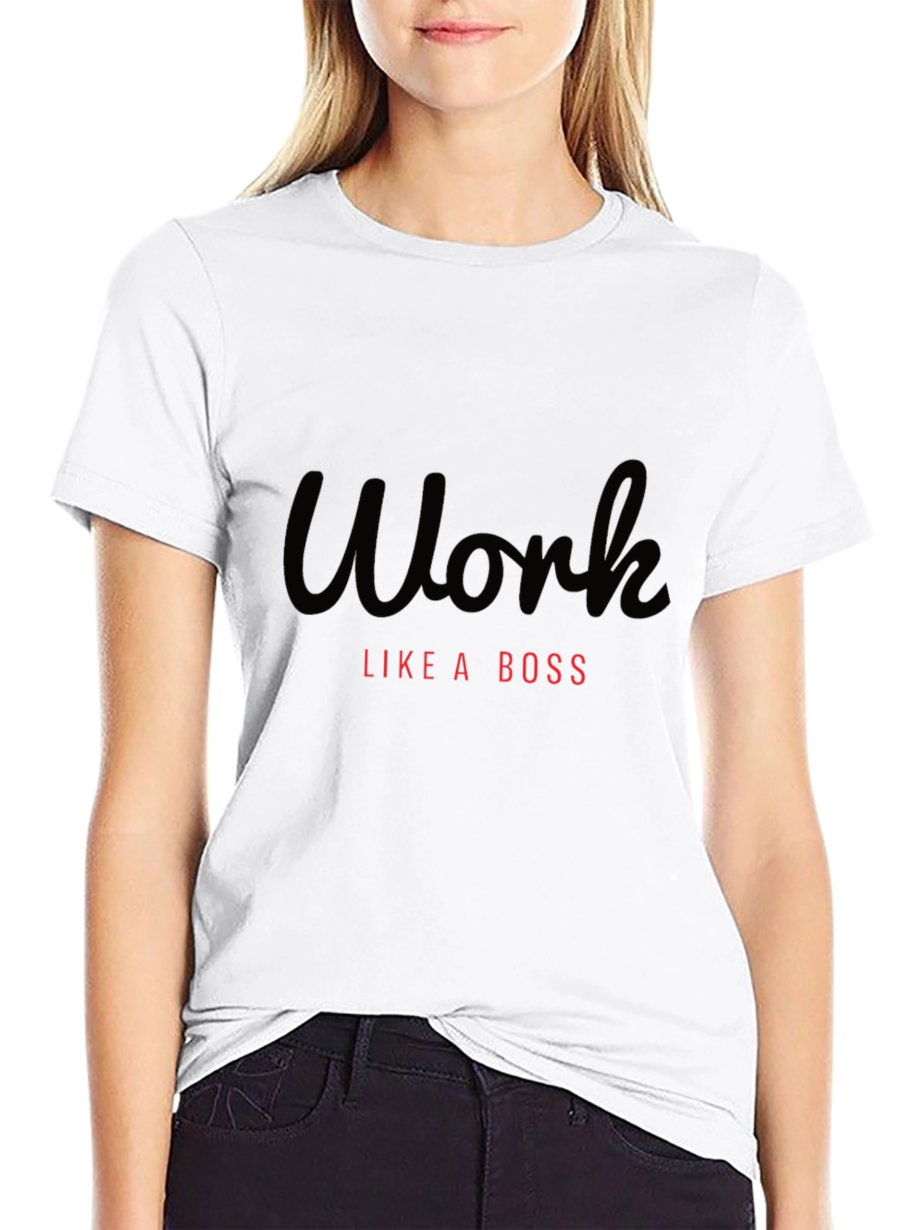 Work Like A Boss Graphic Tee