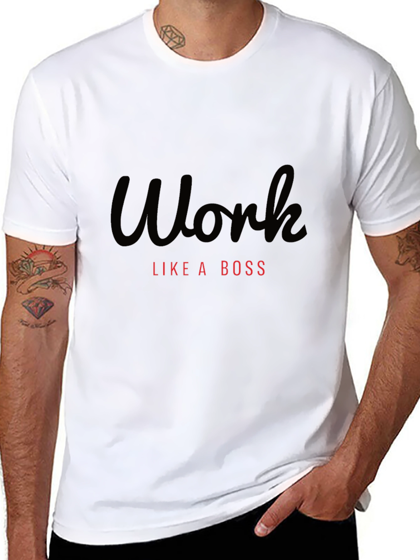 Work Like A Boss Graphic Tee