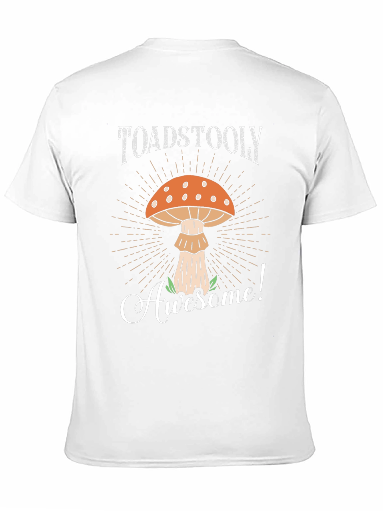 Toadstool Awesome Graphic T-Shirt