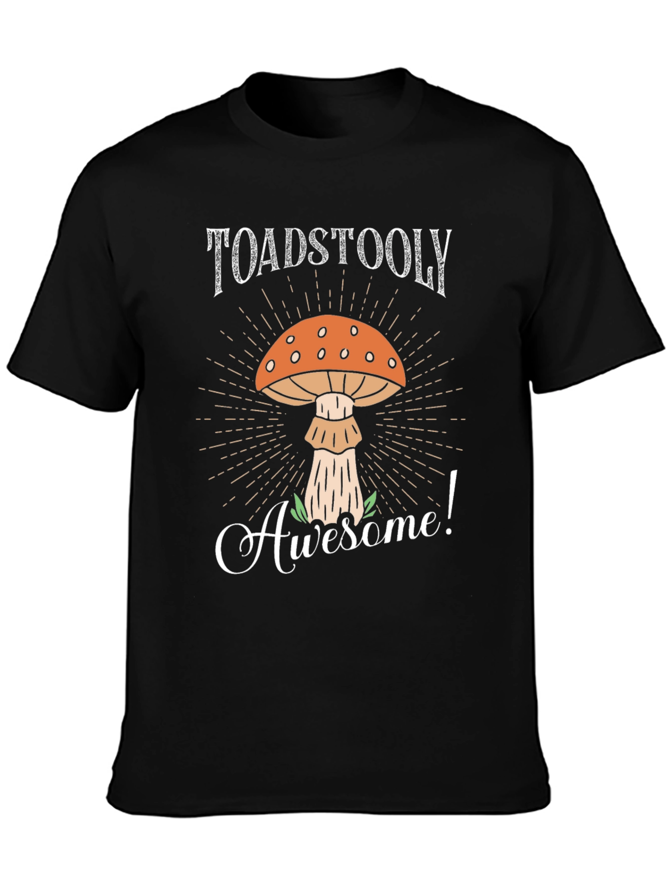 Toadstool Awesome Graphic T-Shirt