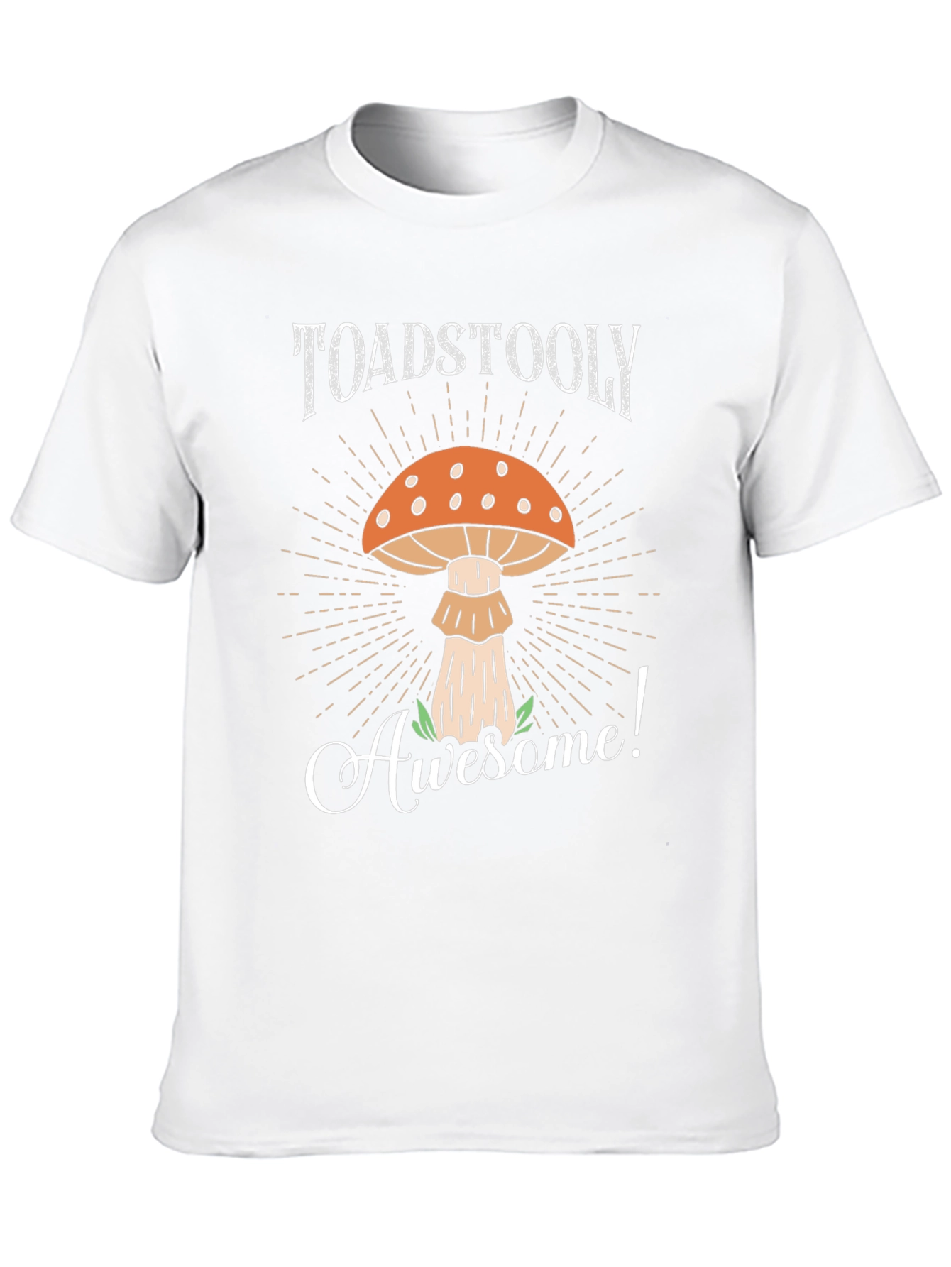 Toadstool Awesome Graphic T-Shirt