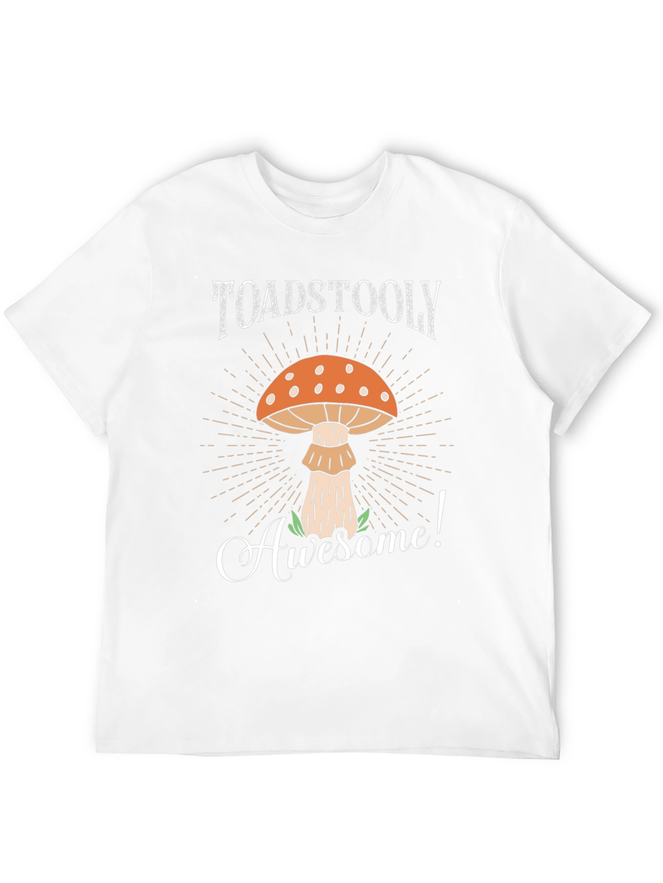 Toadstool Awesome Graphic T-Shirt