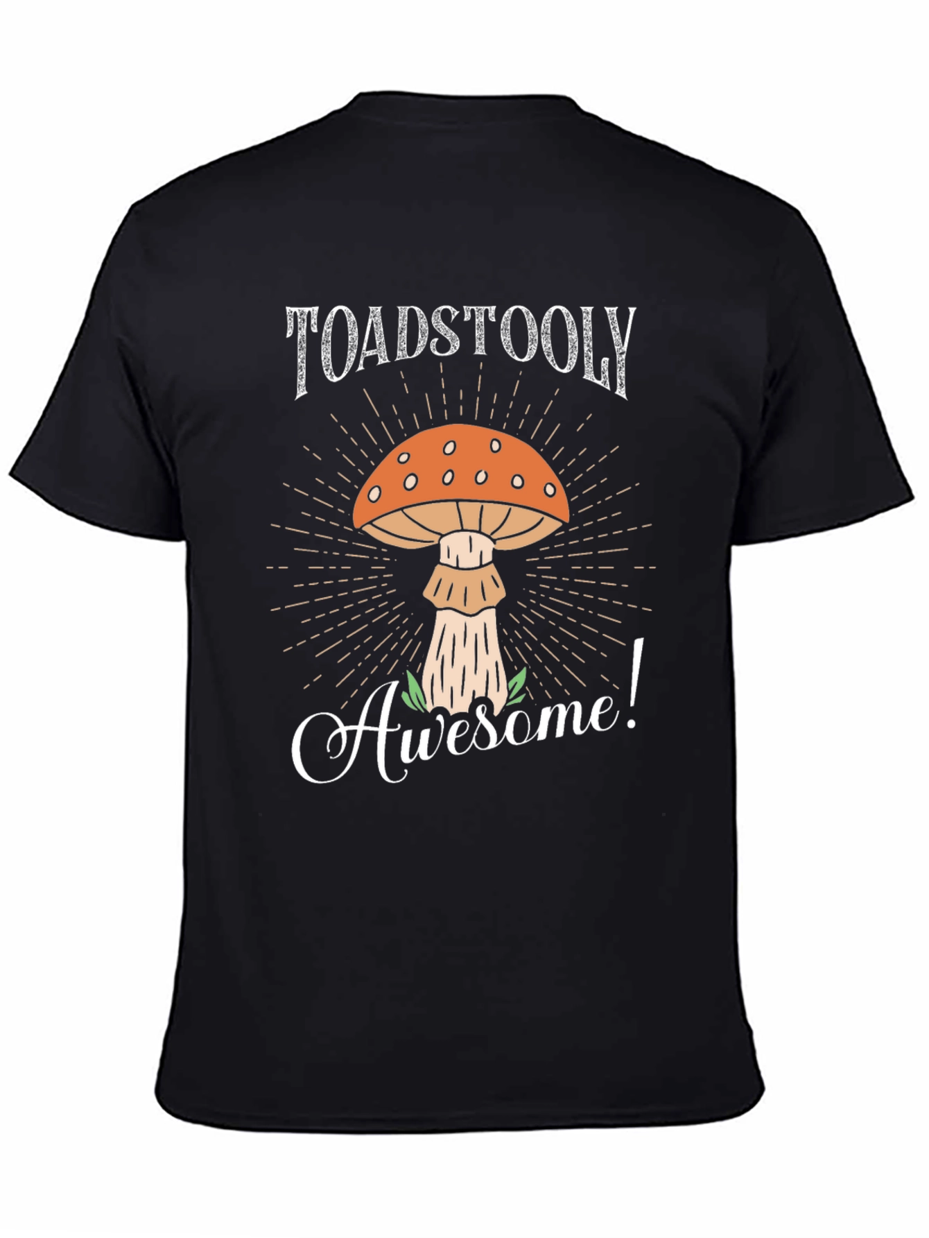 Toadstool Awesome Graphic T-Shirt