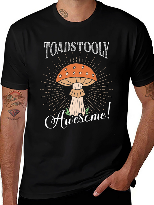 Toadstool Awesome Graphic T-Shirt
