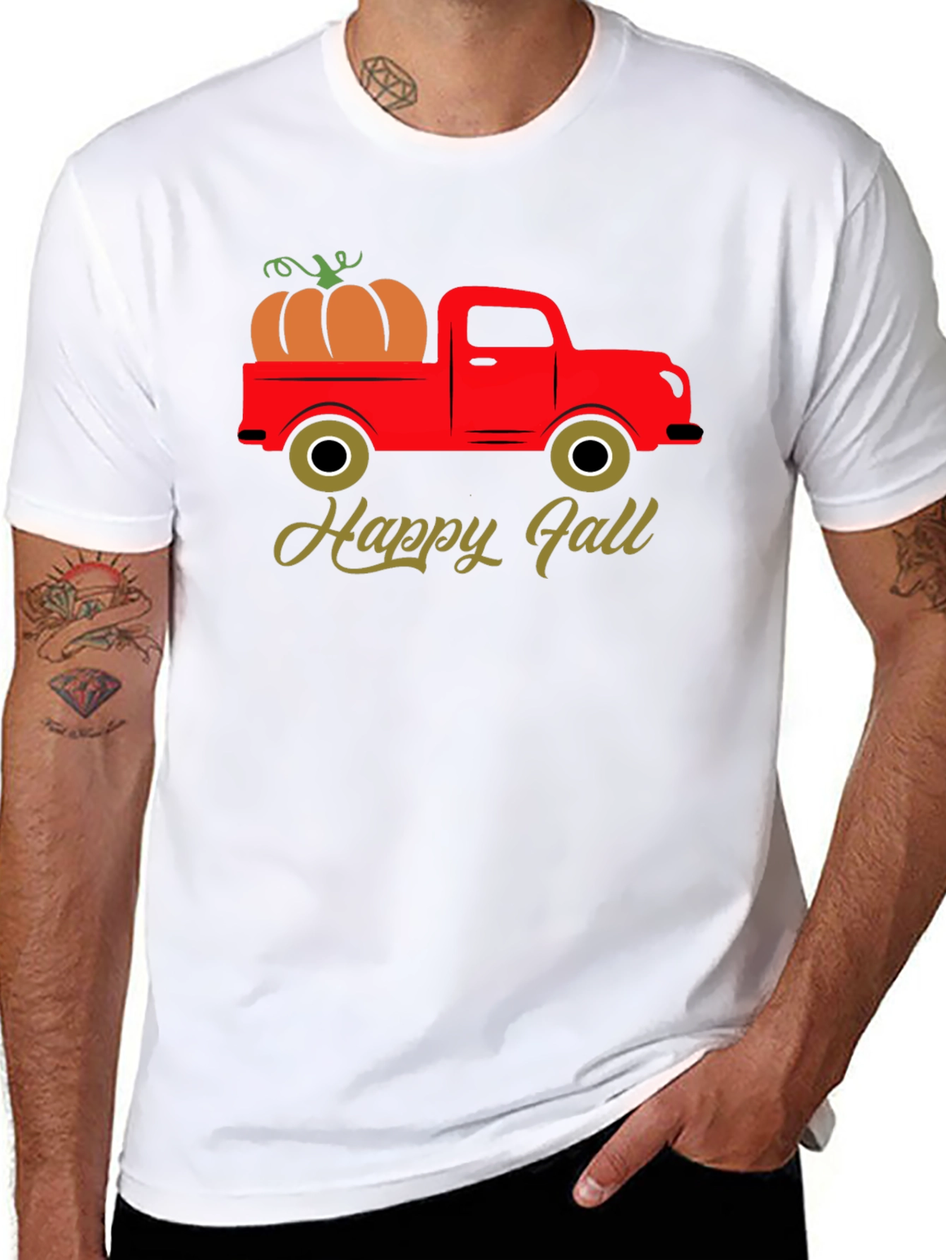 Happy Fall Truck T-Shirt
