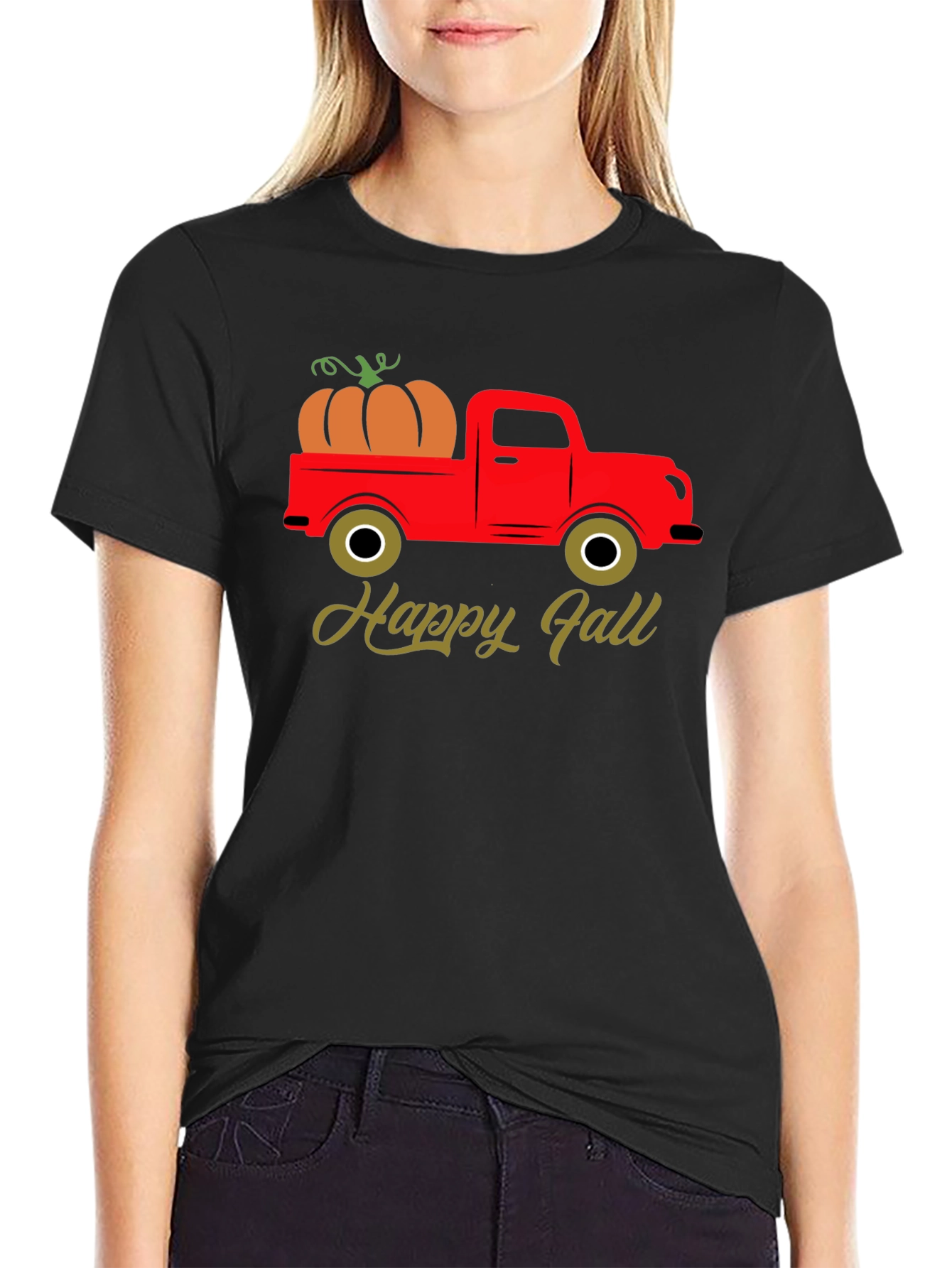 Happy Fall Truck T-Shirt