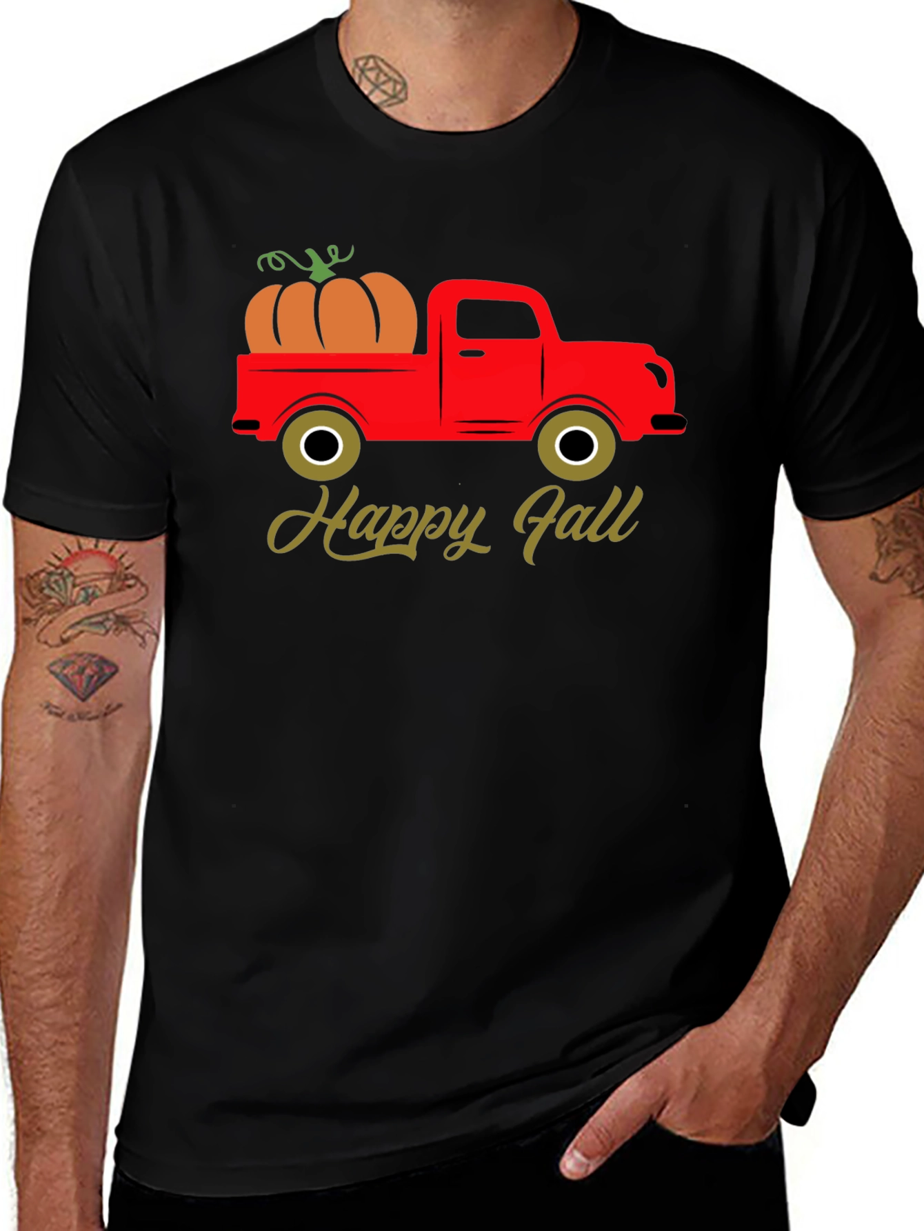 Happy Fall Truck T-Shirt