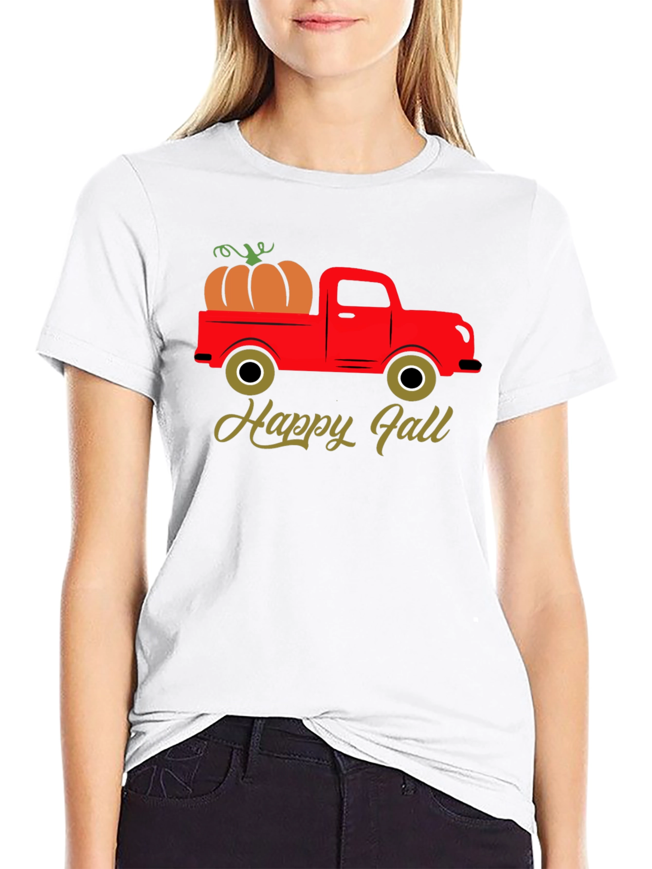 Happy Fall Truck T-Shirt
