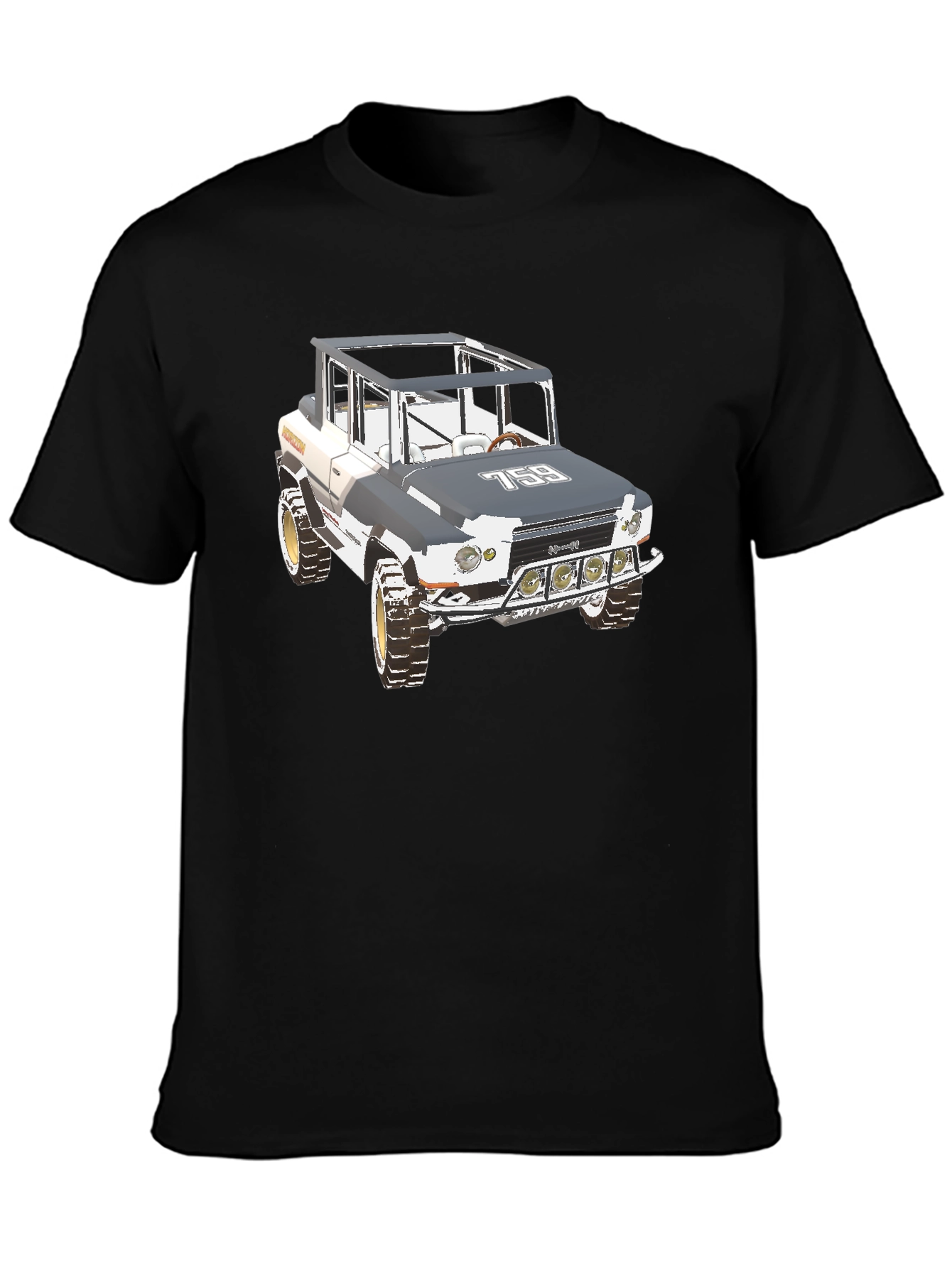 Retro Off-Road Vehicle Graphic Tee