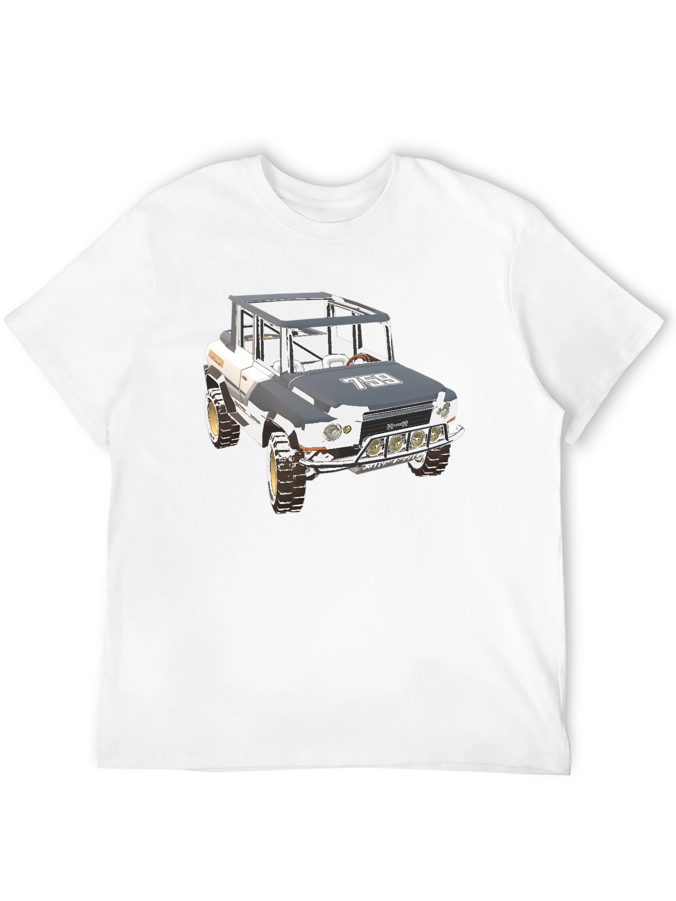 Retro Off-Road Vehicle Graphic Tee
