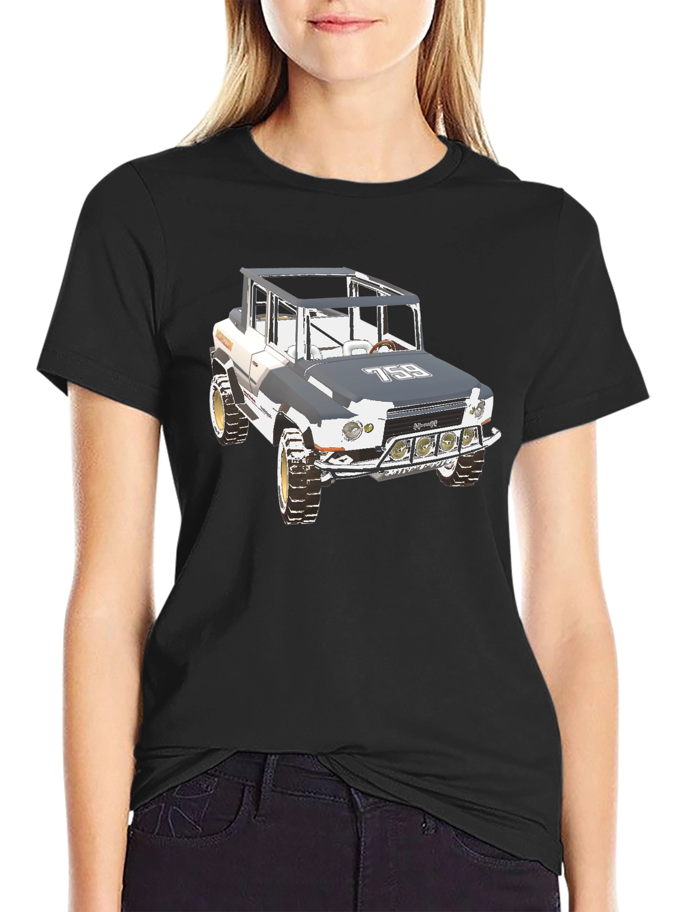 Retro Off-Road Vehicle Graphic Tee