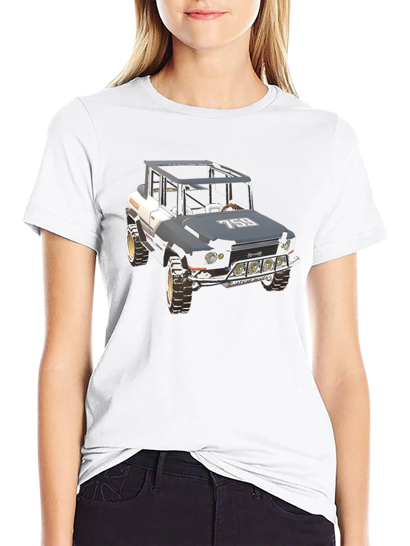 Retro Off-Road Vehicle Graphic Tee
