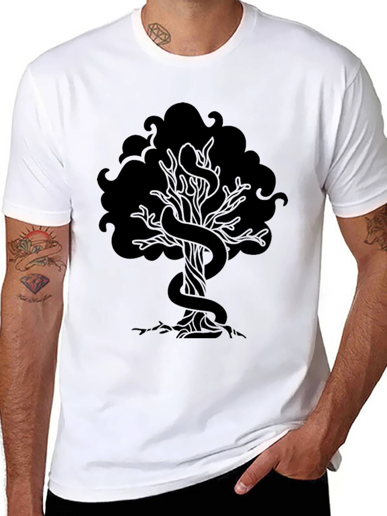 Black Tree of Knowledge T-Shirt