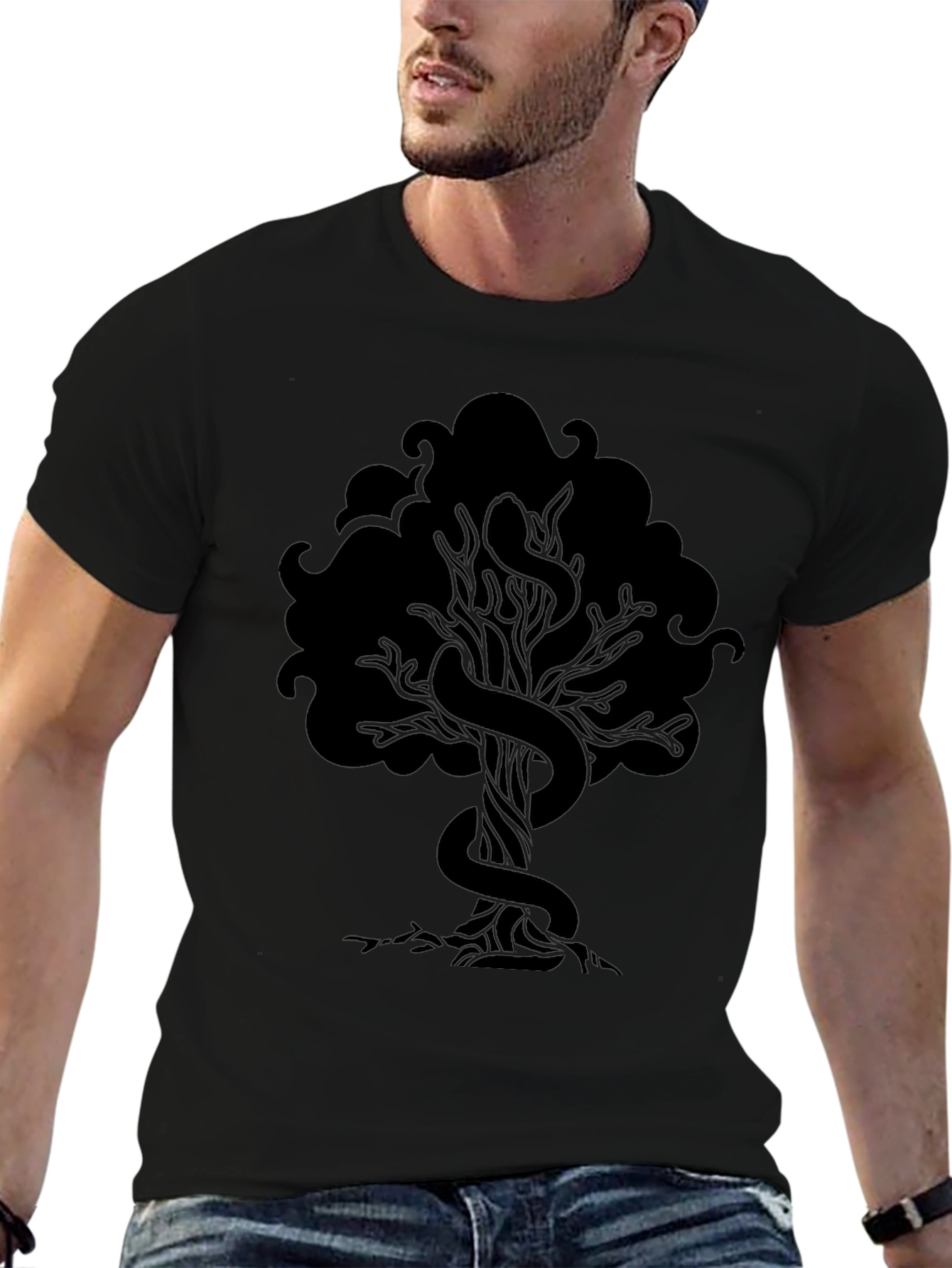 Black Tree of Knowledge T-Shirt