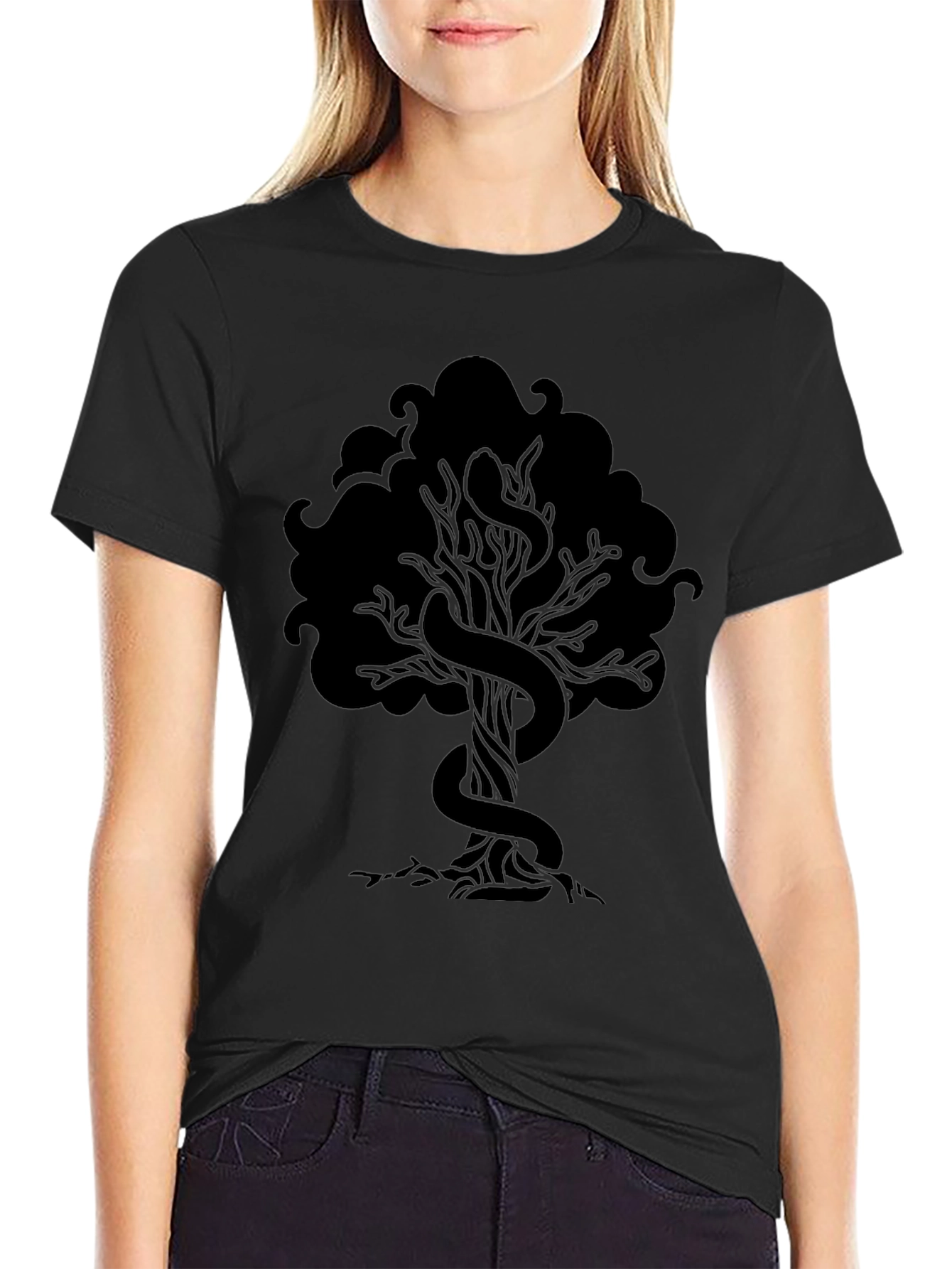 Black Tree of Knowledge T-Shirt