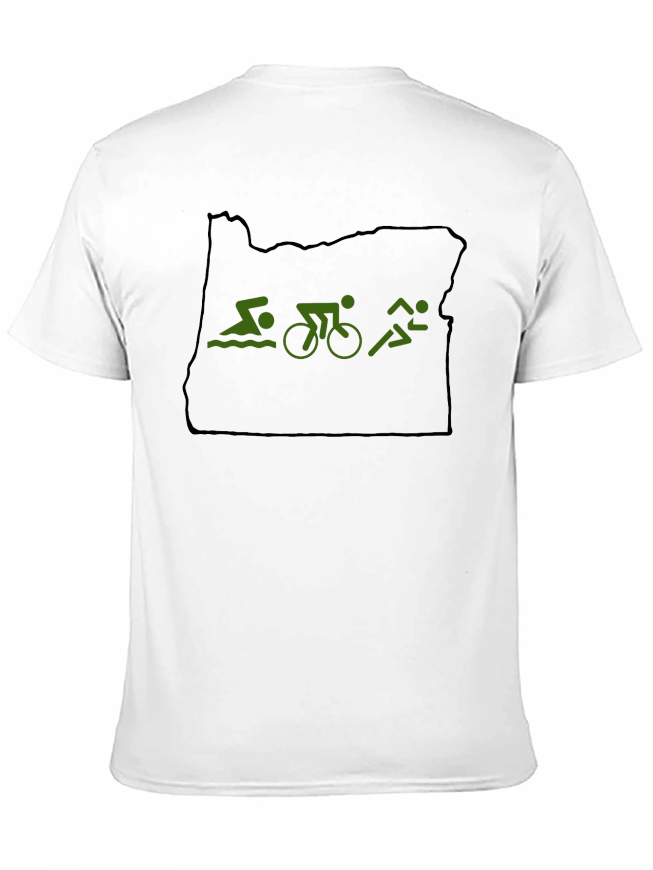 Oregon Triathlon T-Shirt - State Pride