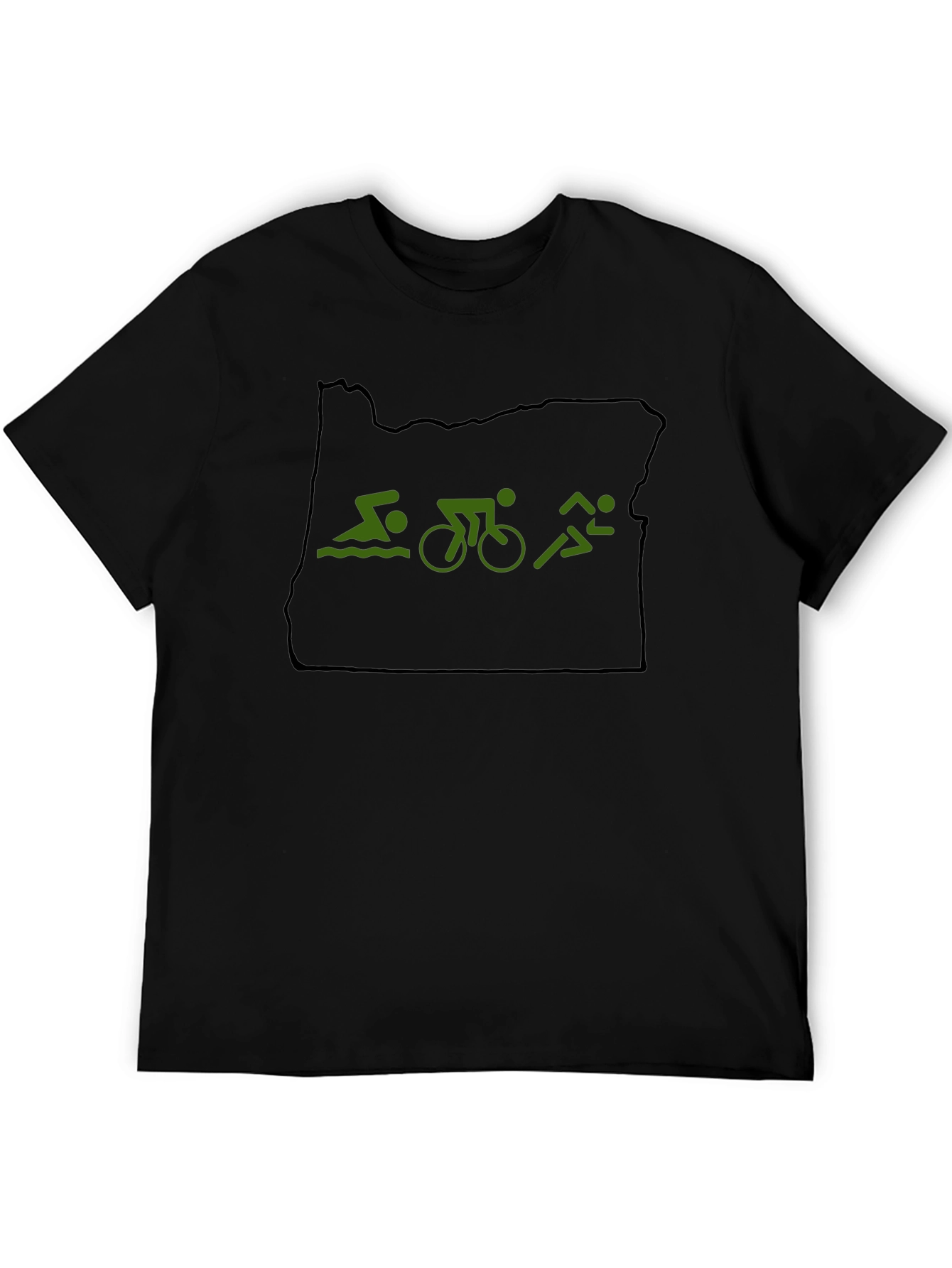 Oregon Triathlon T-Shirt - State Pride