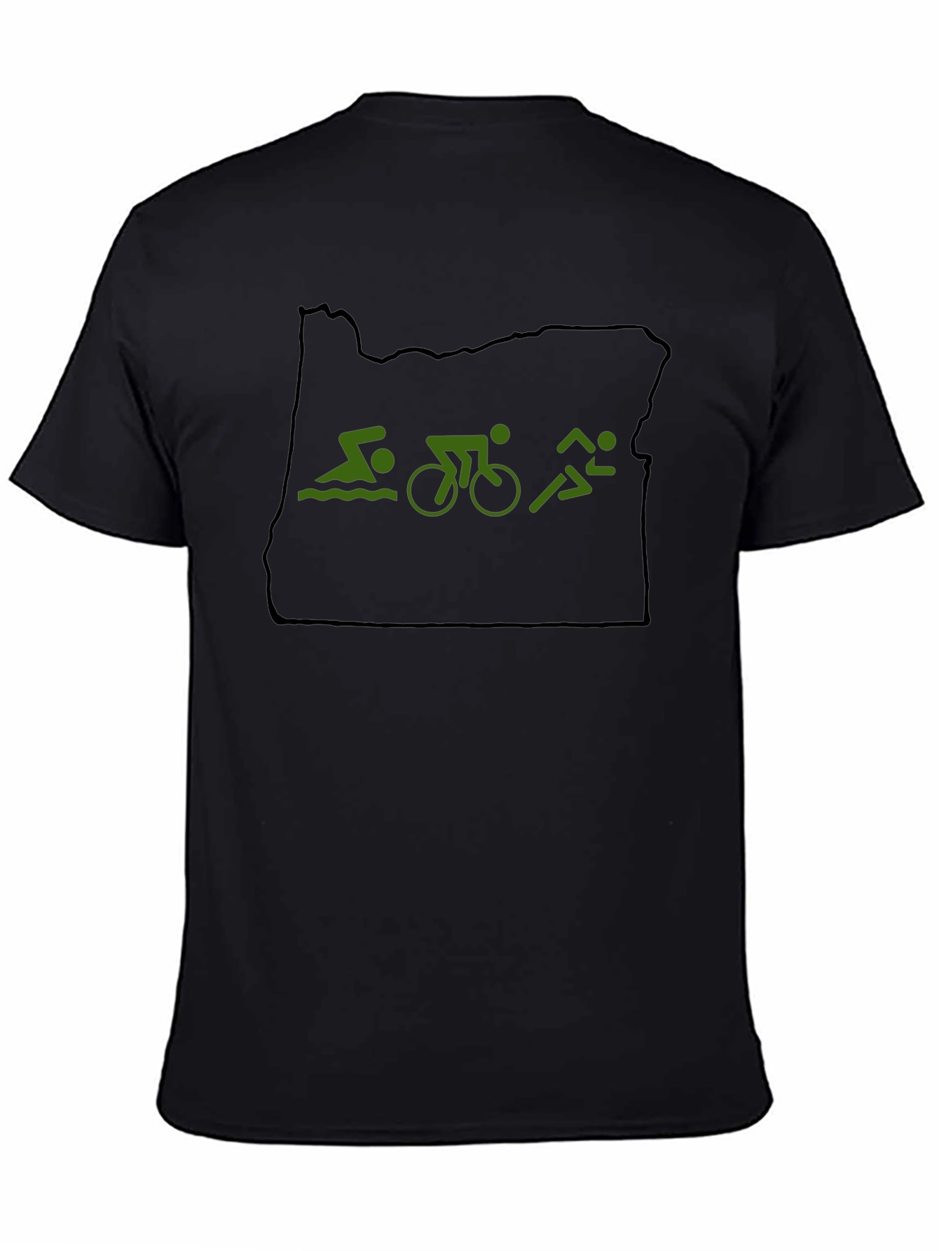 Oregon Triathlon T-Shirt - State Pride