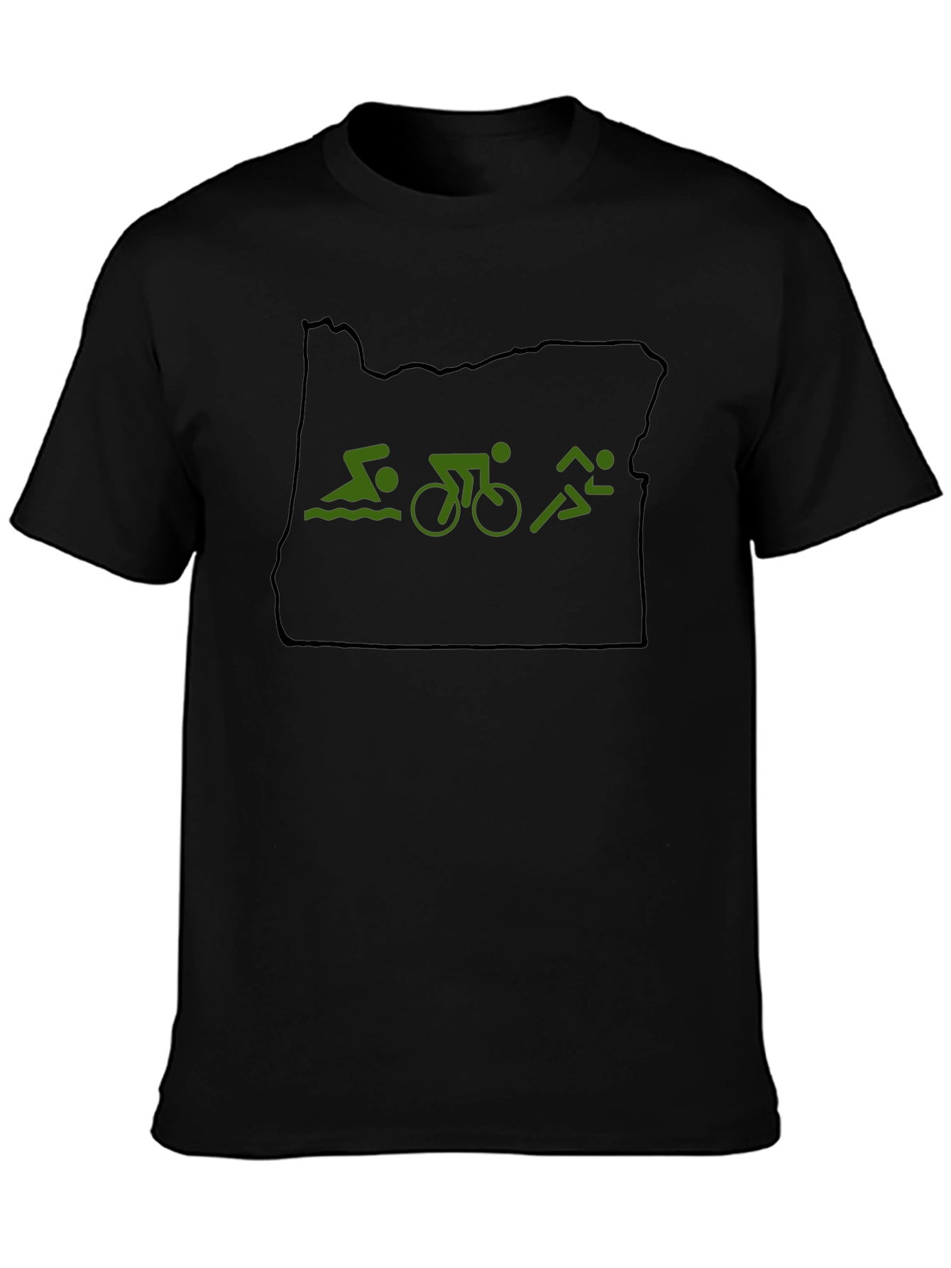 Oregon Triathlon T-Shirt - State Pride