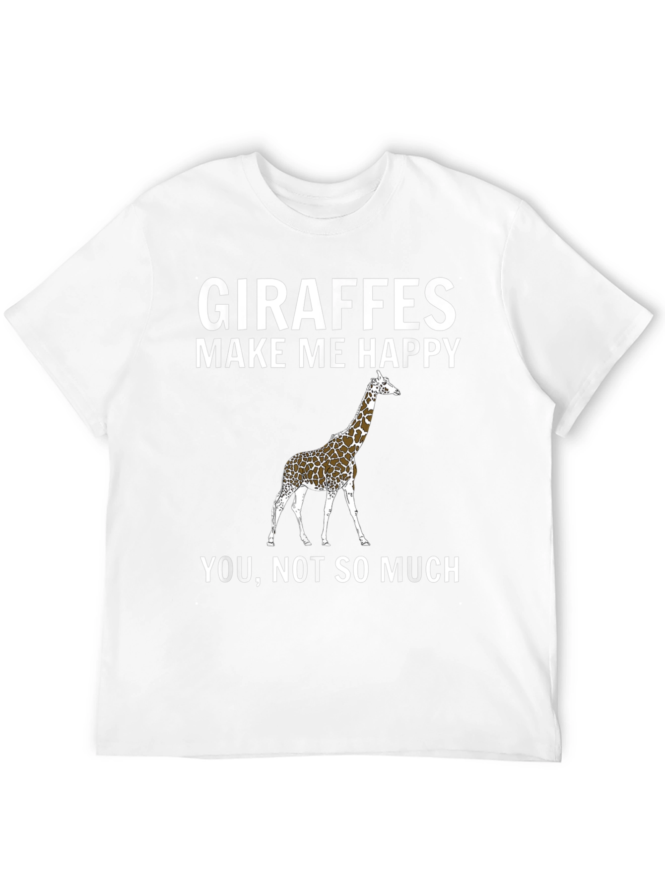 Giraffe Lover T-Shirt: Funny Unique Design