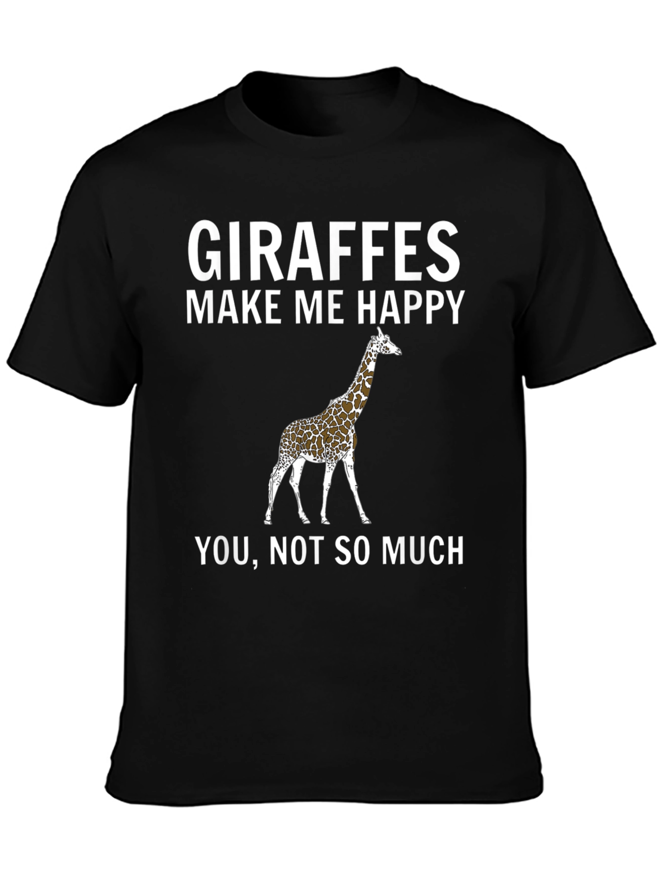 Giraffe Lover T-Shirt: Funny Unique Design