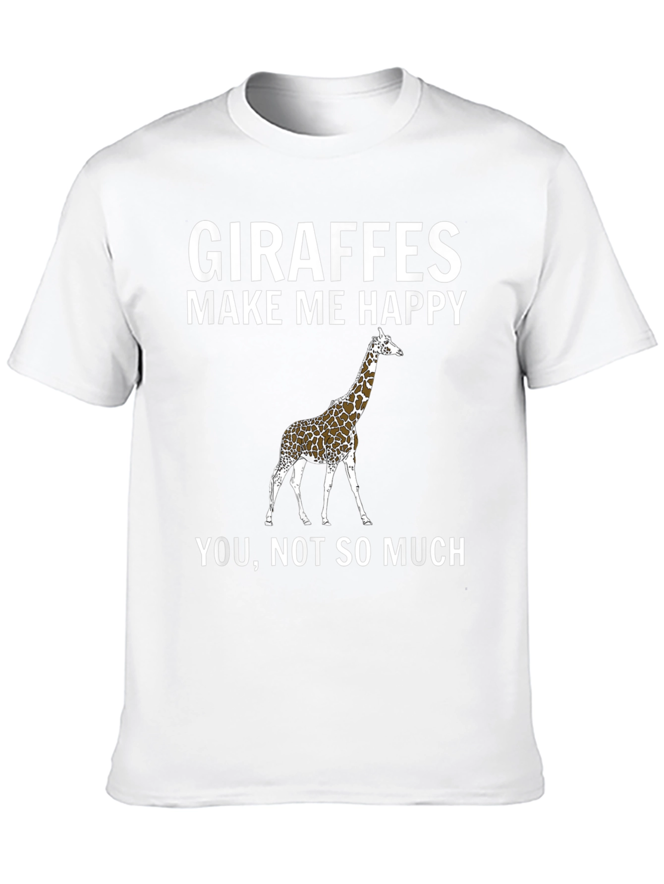 Giraffe Lover T-Shirt: Funny Unique Design