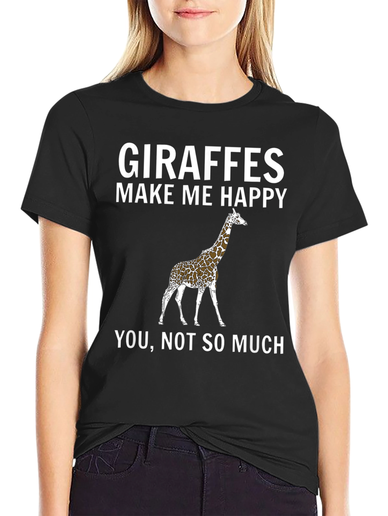 Giraffe Lover T-Shirt: Funny Unique Design