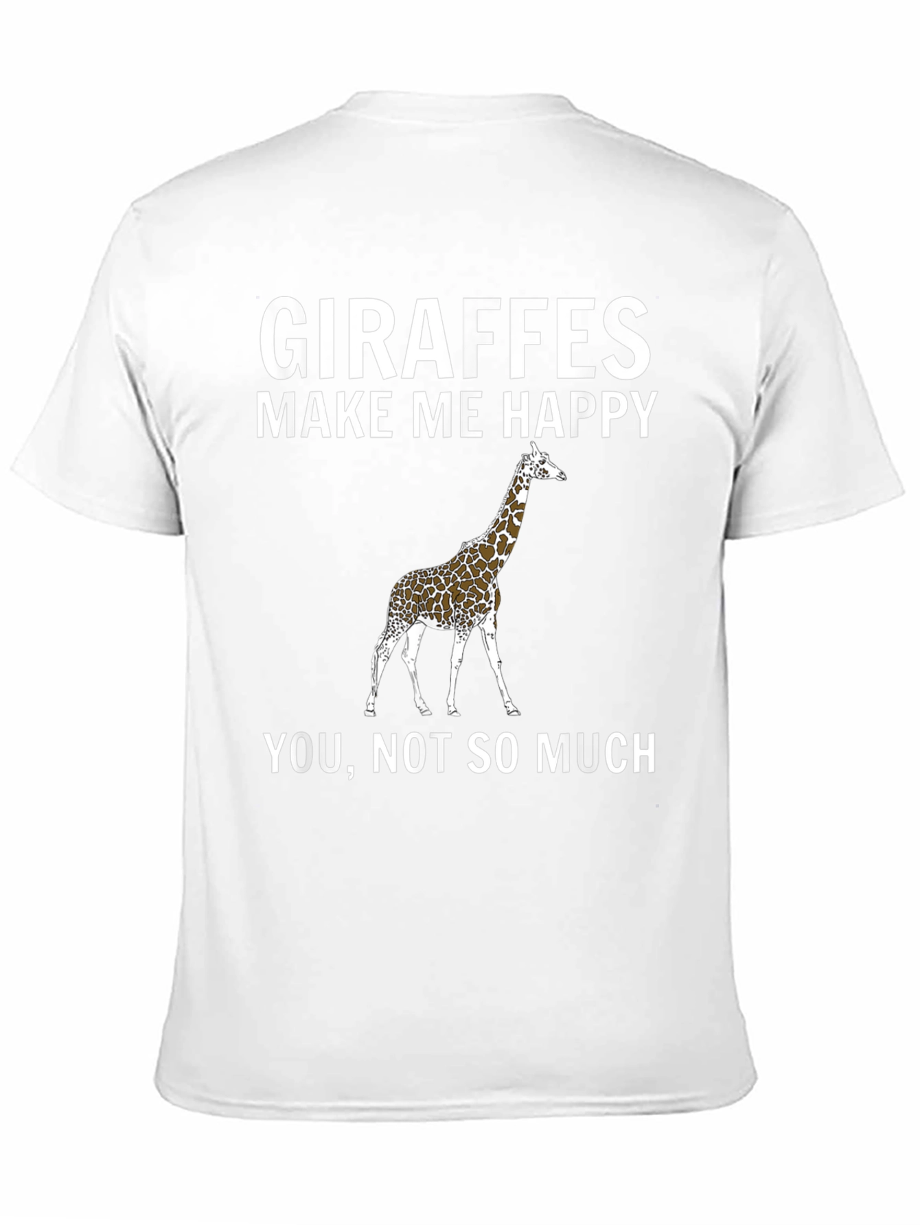 Giraffe Lover T-Shirt: Funny Unique Design
